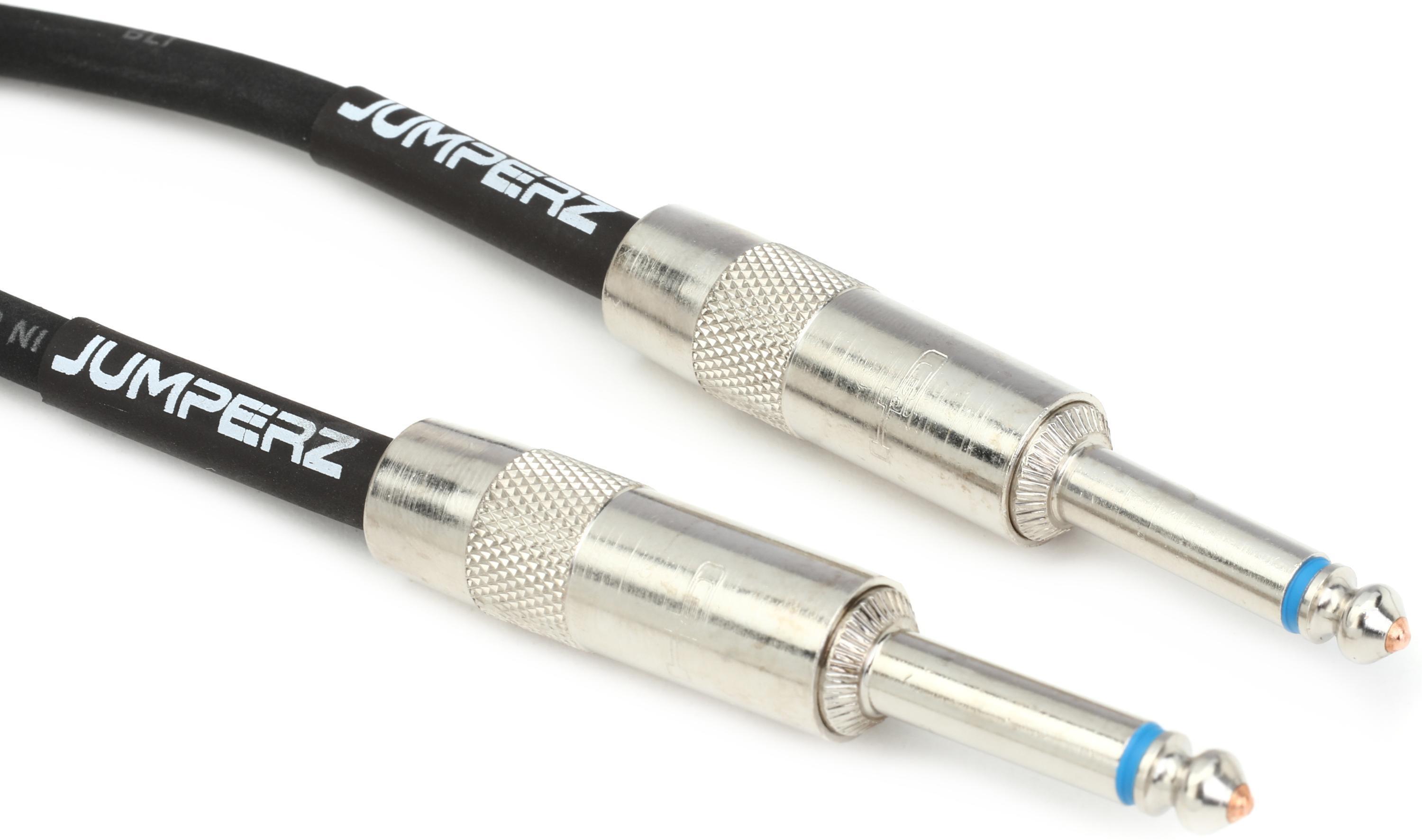Photo of JUMPERZ Blue Line Instrument Patch Cable - 1 foot