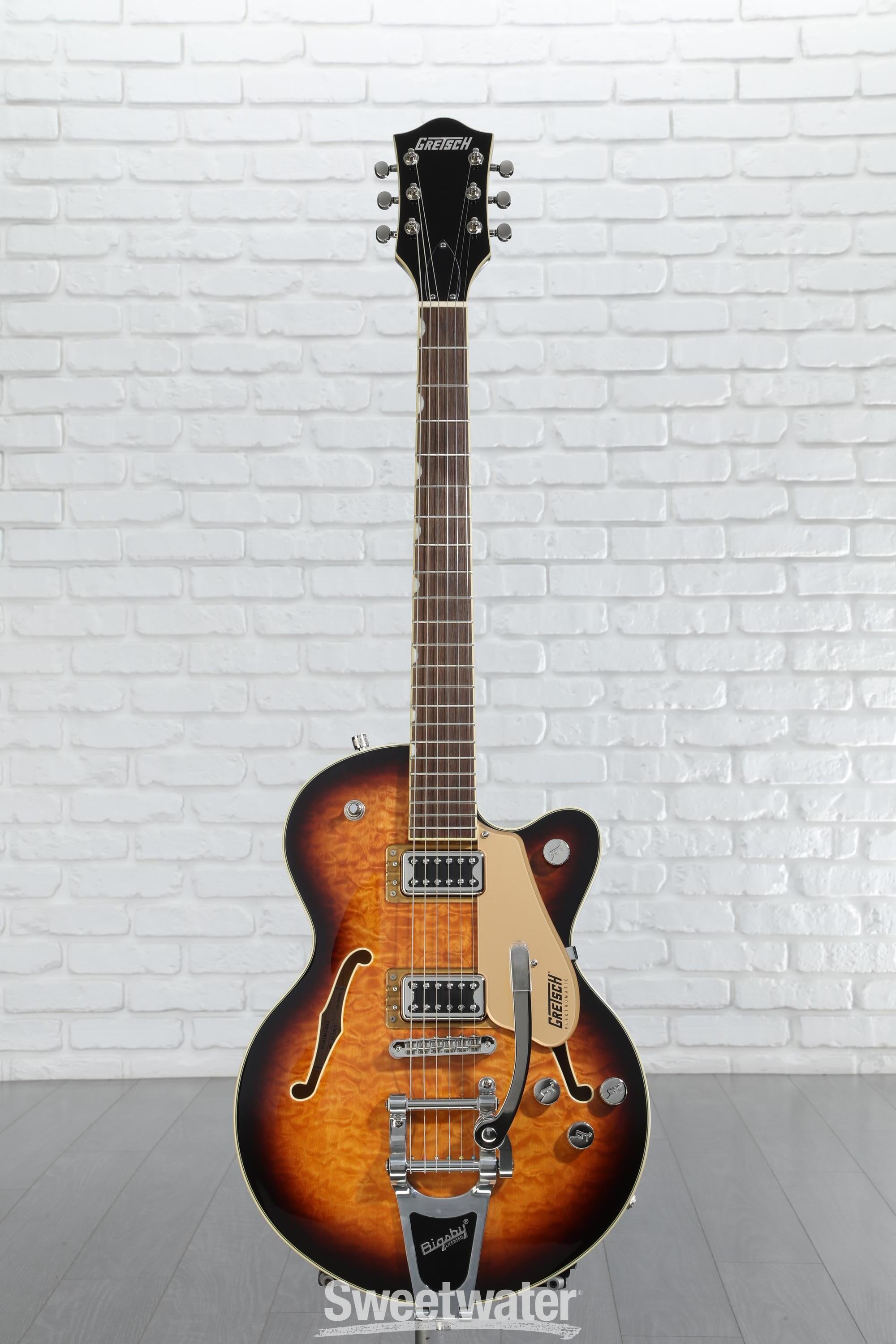 Gretsch G5655T-QM Electromatic Center Block Jr. Quilt Semi