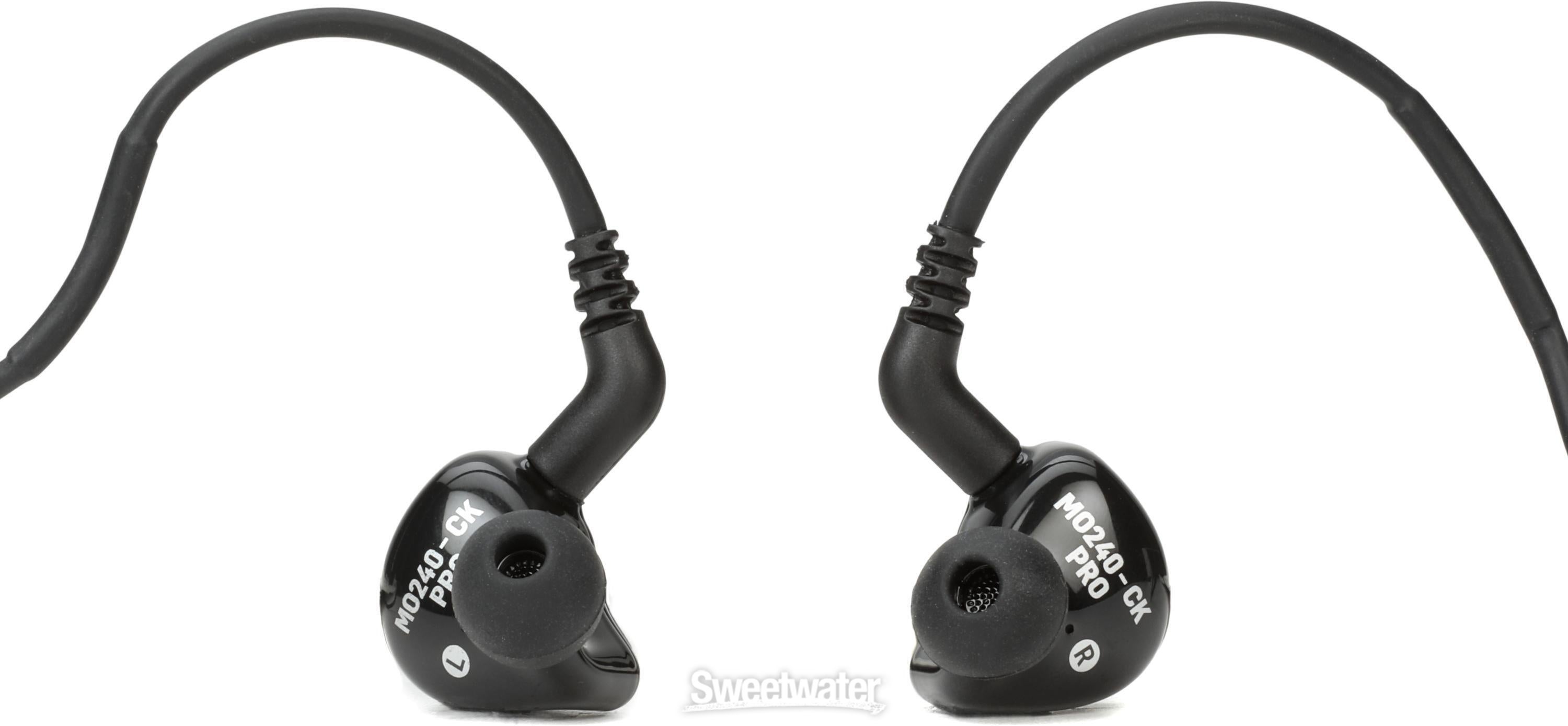 Behringer MO240-CK Pro Studio In-ear Monitors - Black | Sweetwater