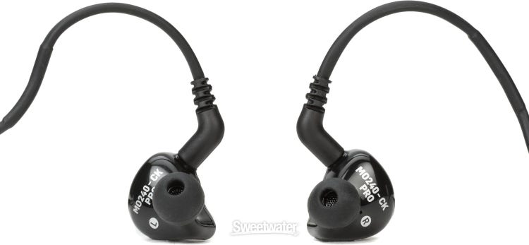 Auricolari In-Ear BEHRINGER MO240 - Monitoraggio Professionale Per Studio - Nero - Foto 5