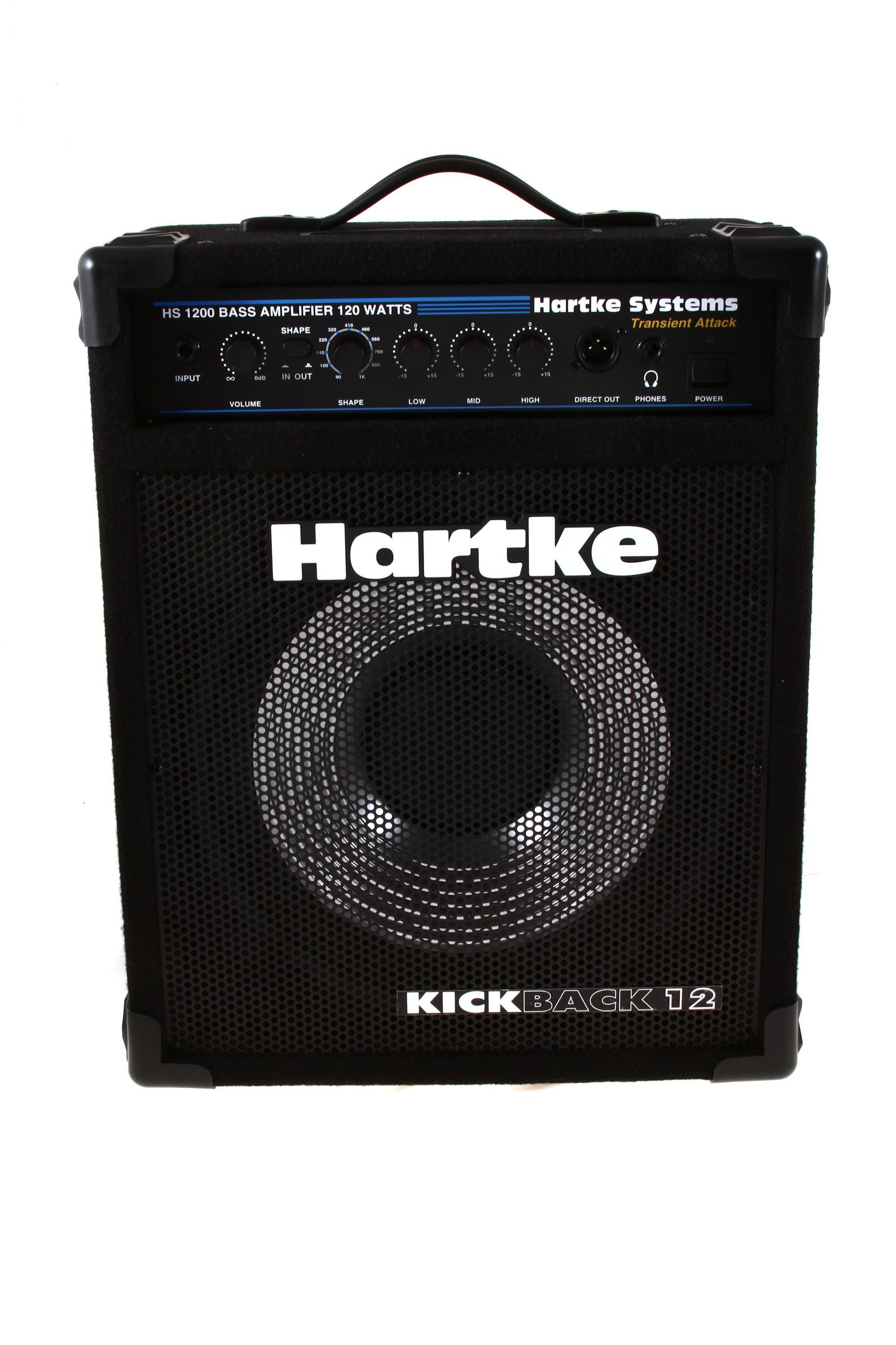 ベースアンプ Hartke ハートキー HS1200 120w キックバック - アンプ