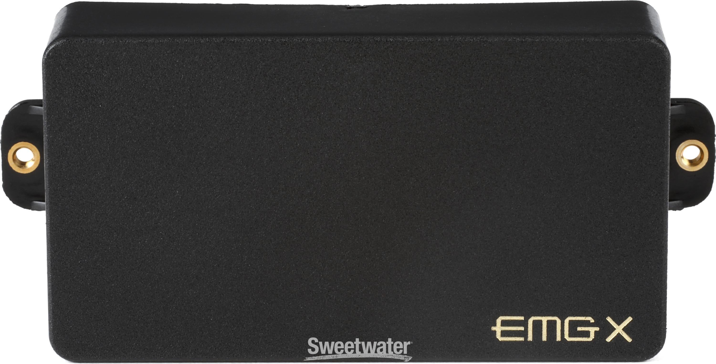 EMG 85X Active Alnico Humbucker Guitar Pickup - Black | Sweetwater