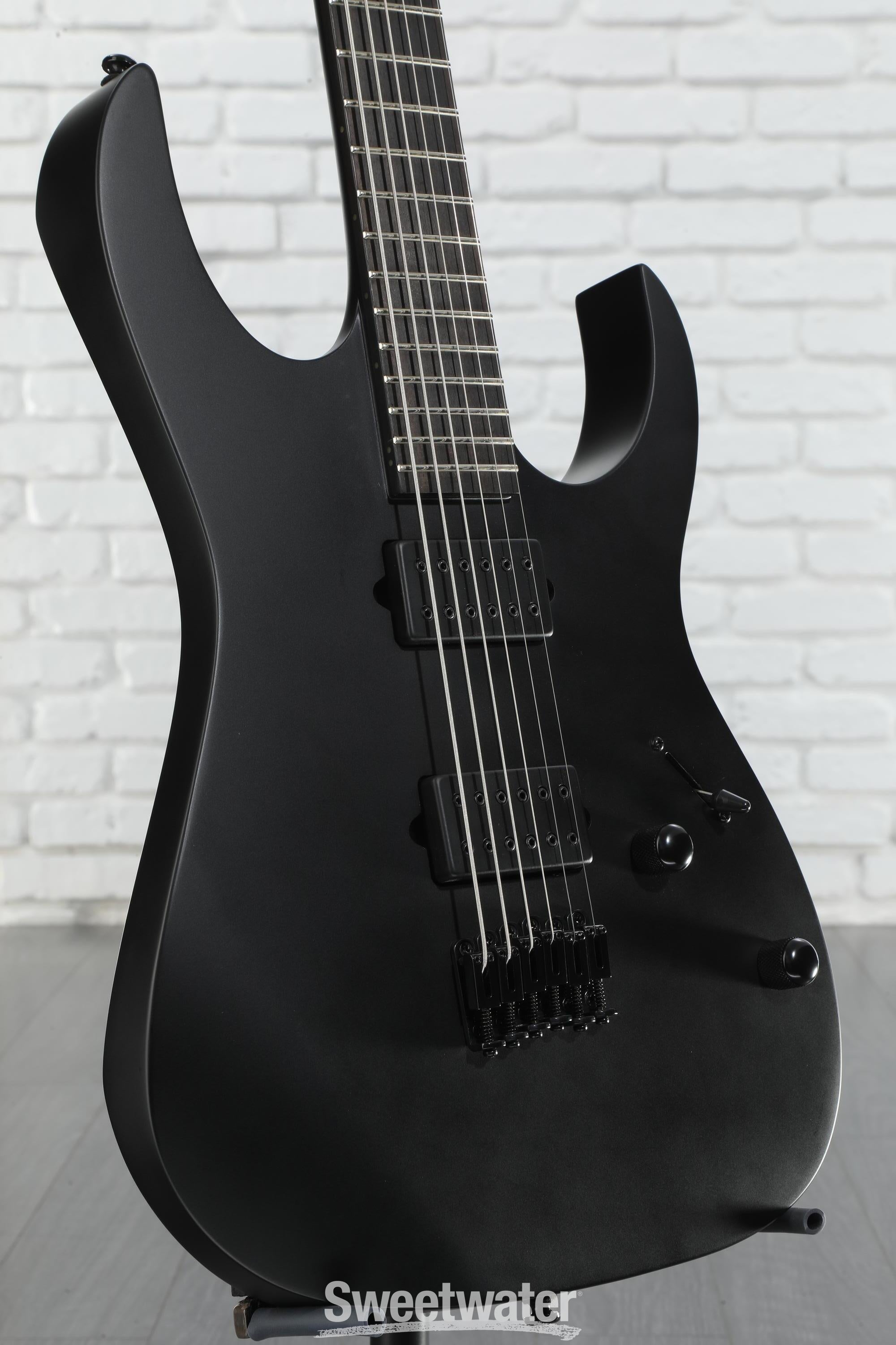 Ibanez Iron Label RGRTBB21-BKF バリトン Ibanez RGRTBB21 Iron Label RG Baritone - Black Flat | eBay