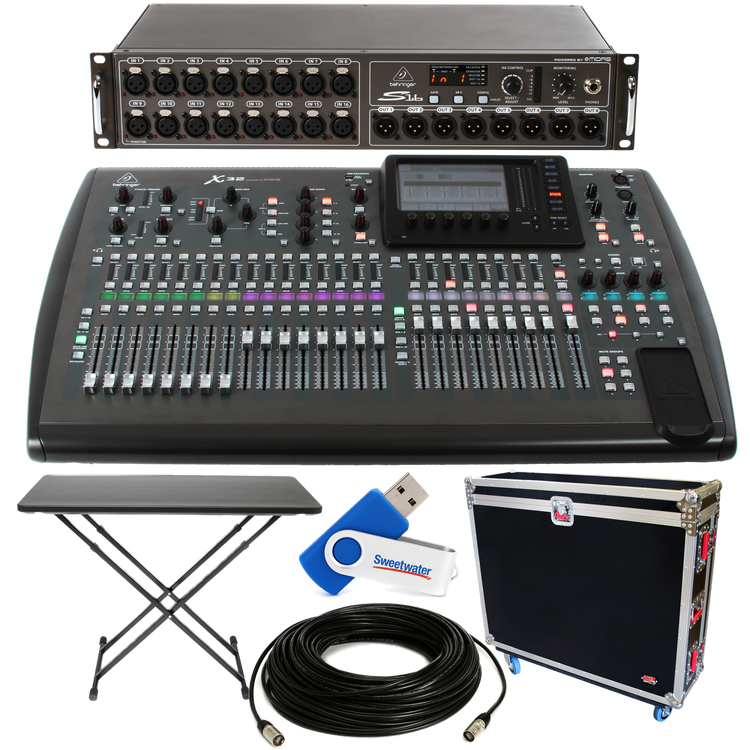 Behringer X32 32-channel Digital Mixer Package - w/Tour Hard Case