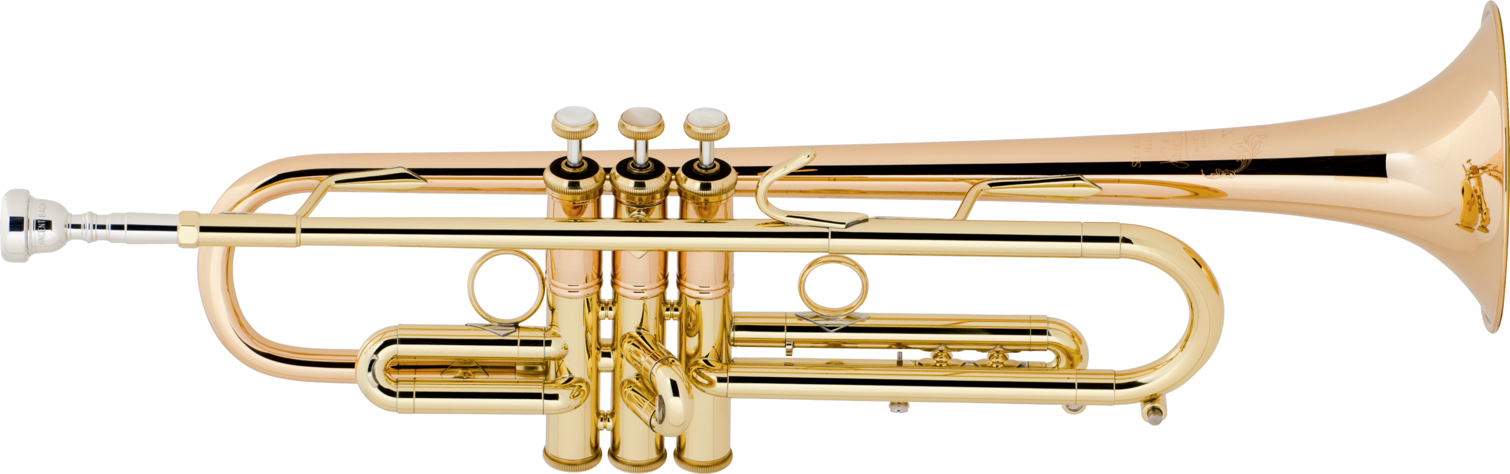 Bach LT190 Stradivarius Commercial Bb Trumpet - #1 Bell - Clear Lacquer