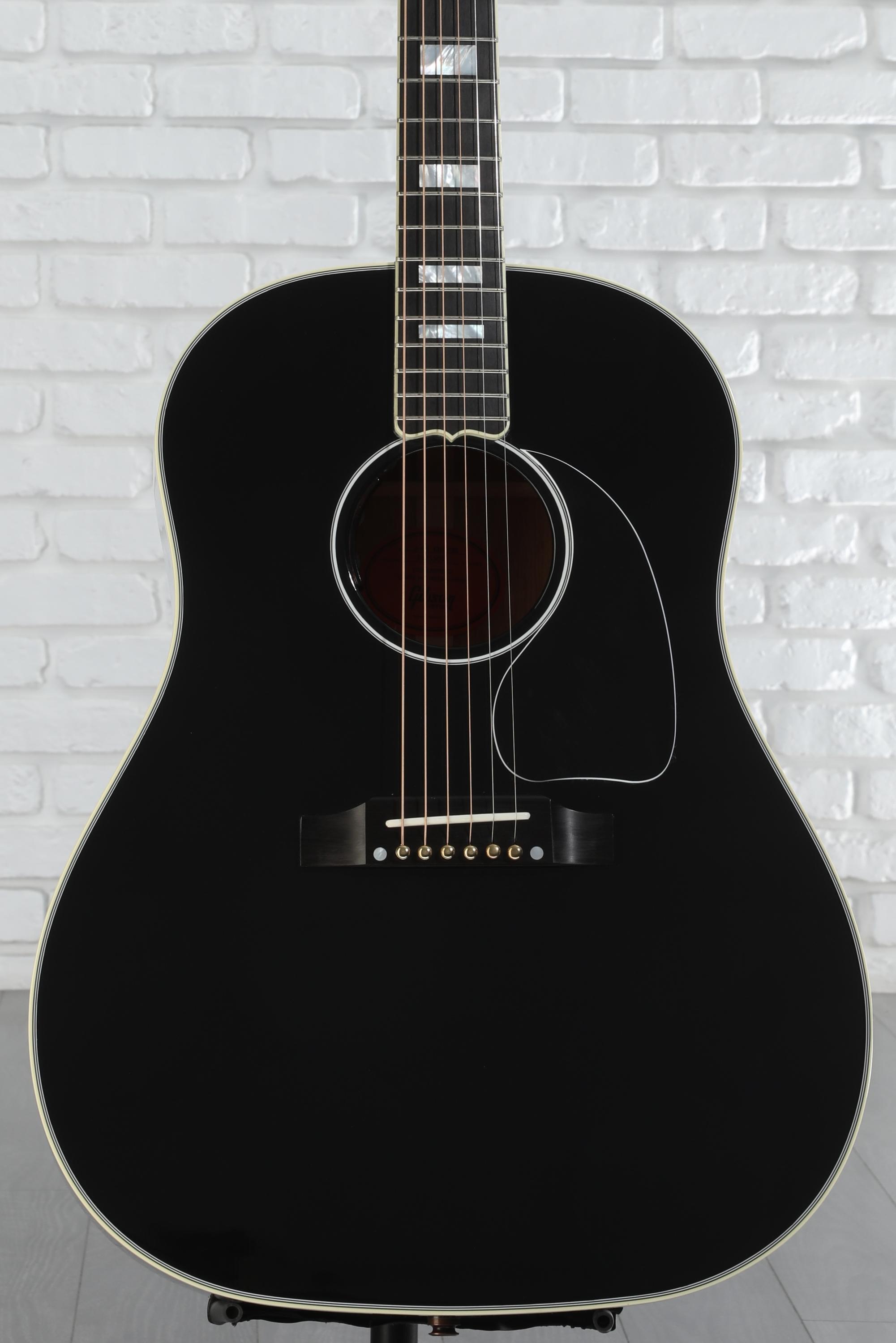 Gibson Acoustic J-45 Custom Acoustic-electric Guitar - Ebony
