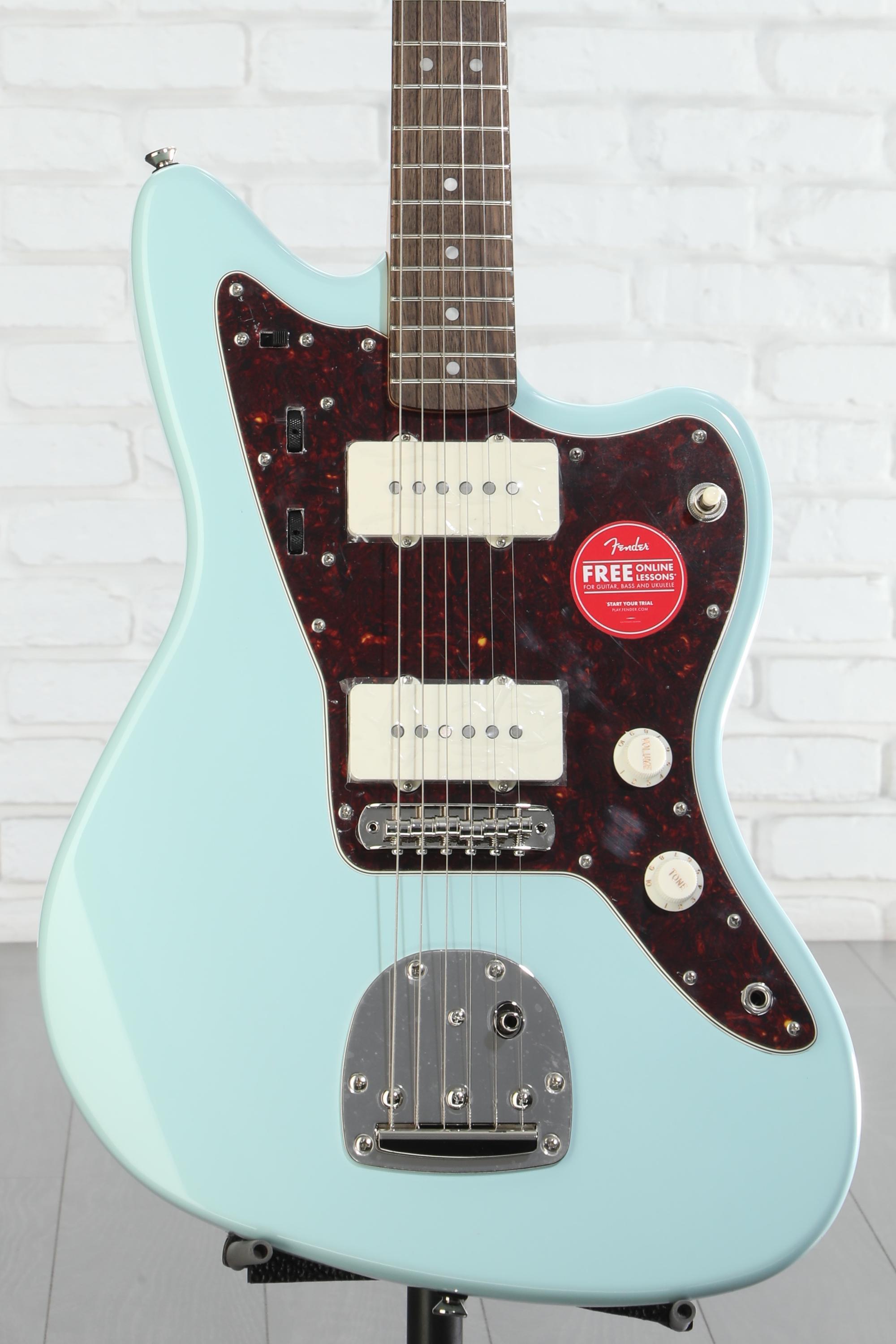 スクワイヤ Classic Vibe '60s ジャズマス Sonic Blue Squier Classic Vibe '60s Jazzmaster - Sonic Blue | Sweetwater