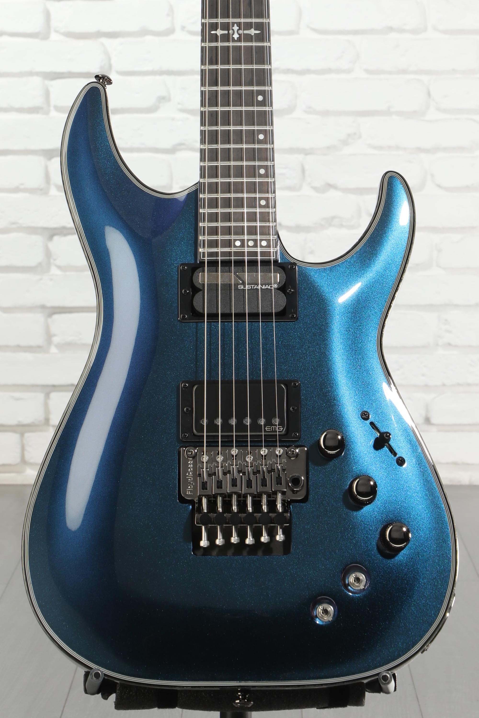 ギター SCHECTER / AD-C-1-FR-SVMT TXV Schecter Hellraiser Hybrid C-1 FR-S Electric Guitar - Ultra Violet