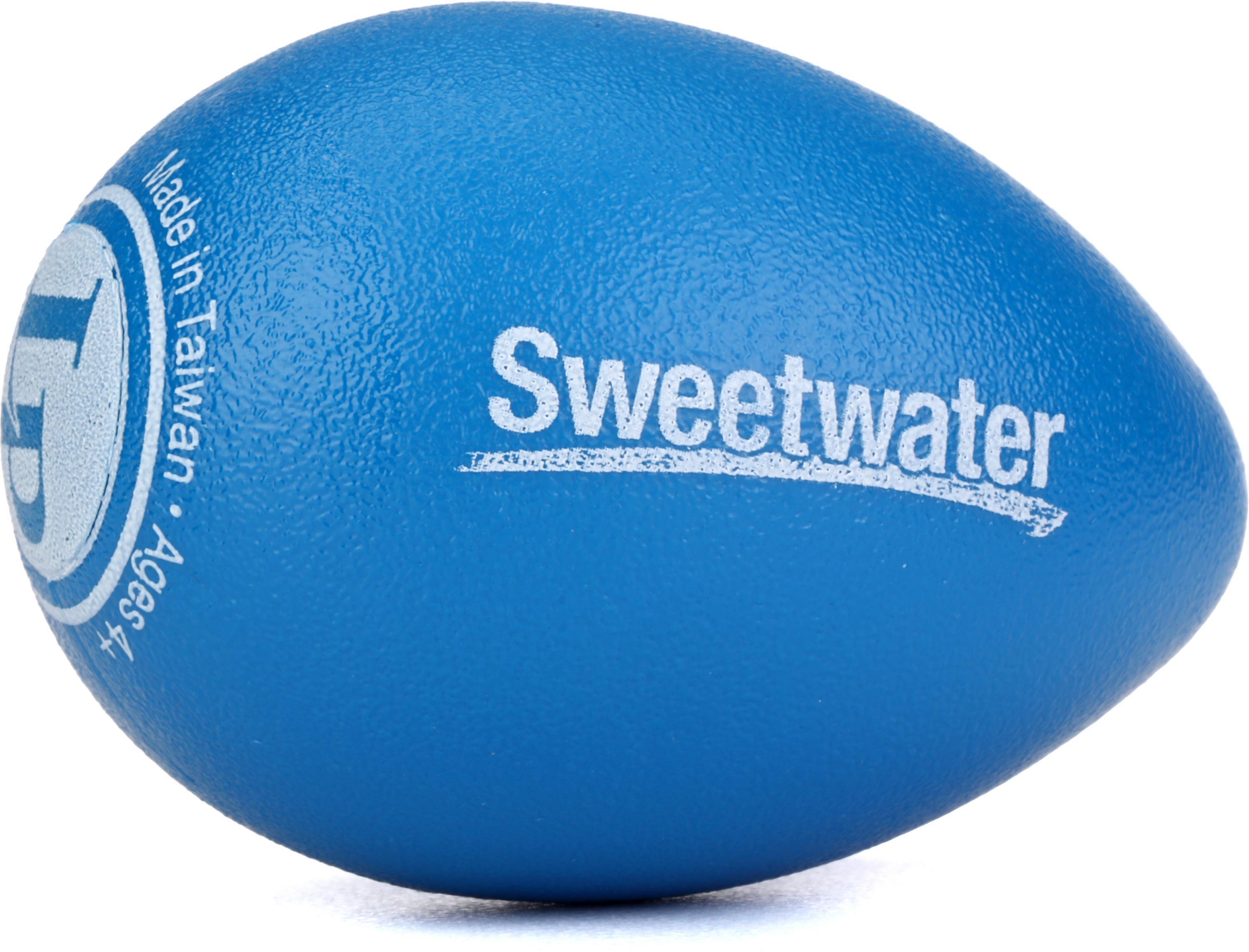Bundled Item: Latin Percussion Sweetwater Egg Shaker - Blue