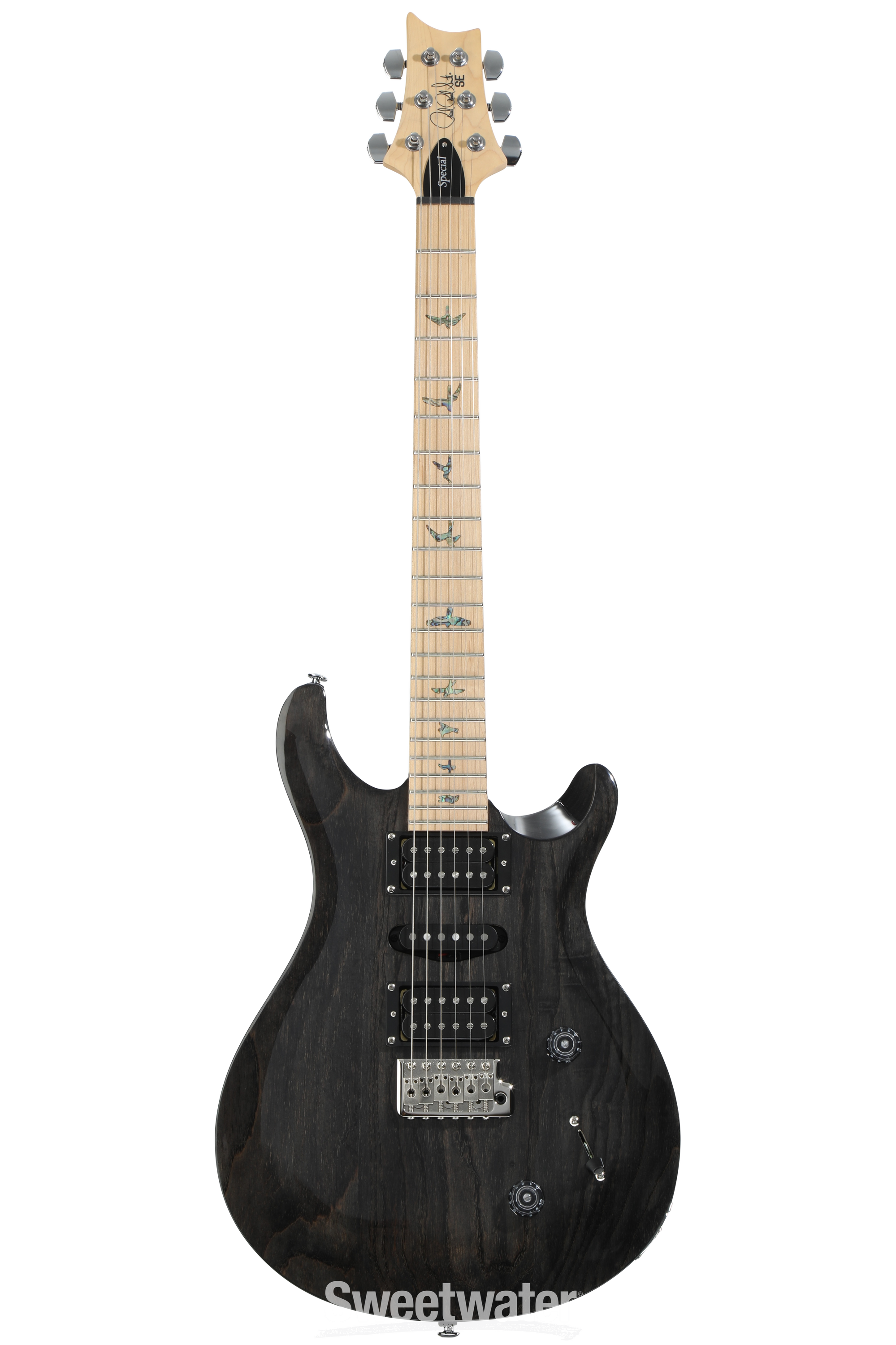 PRS SE Swamp Ash Special Electric Guitar - Charcoal | Sweetwater
