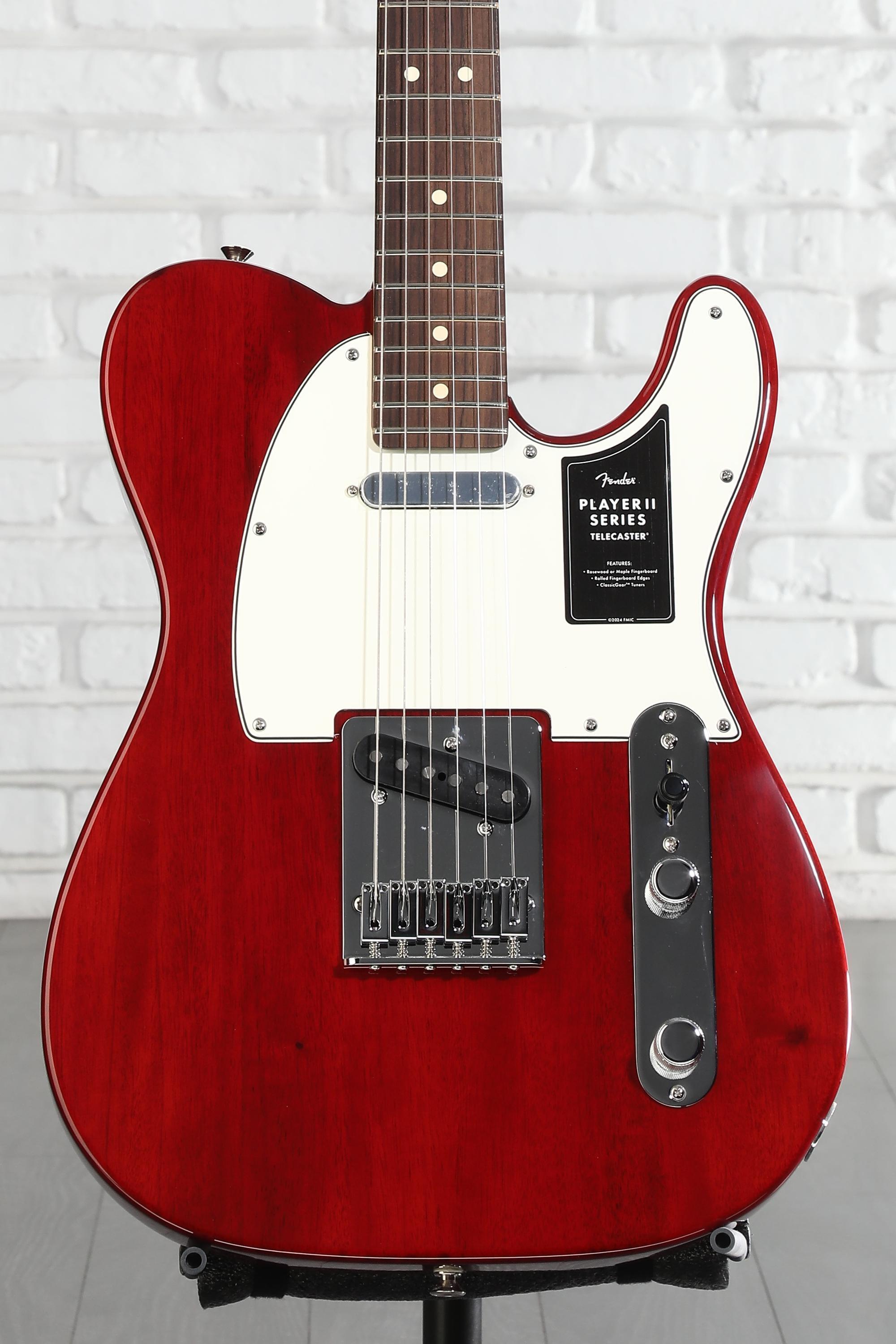 Fender Player II Telecaster Electric Guitar - Transparent Cherry