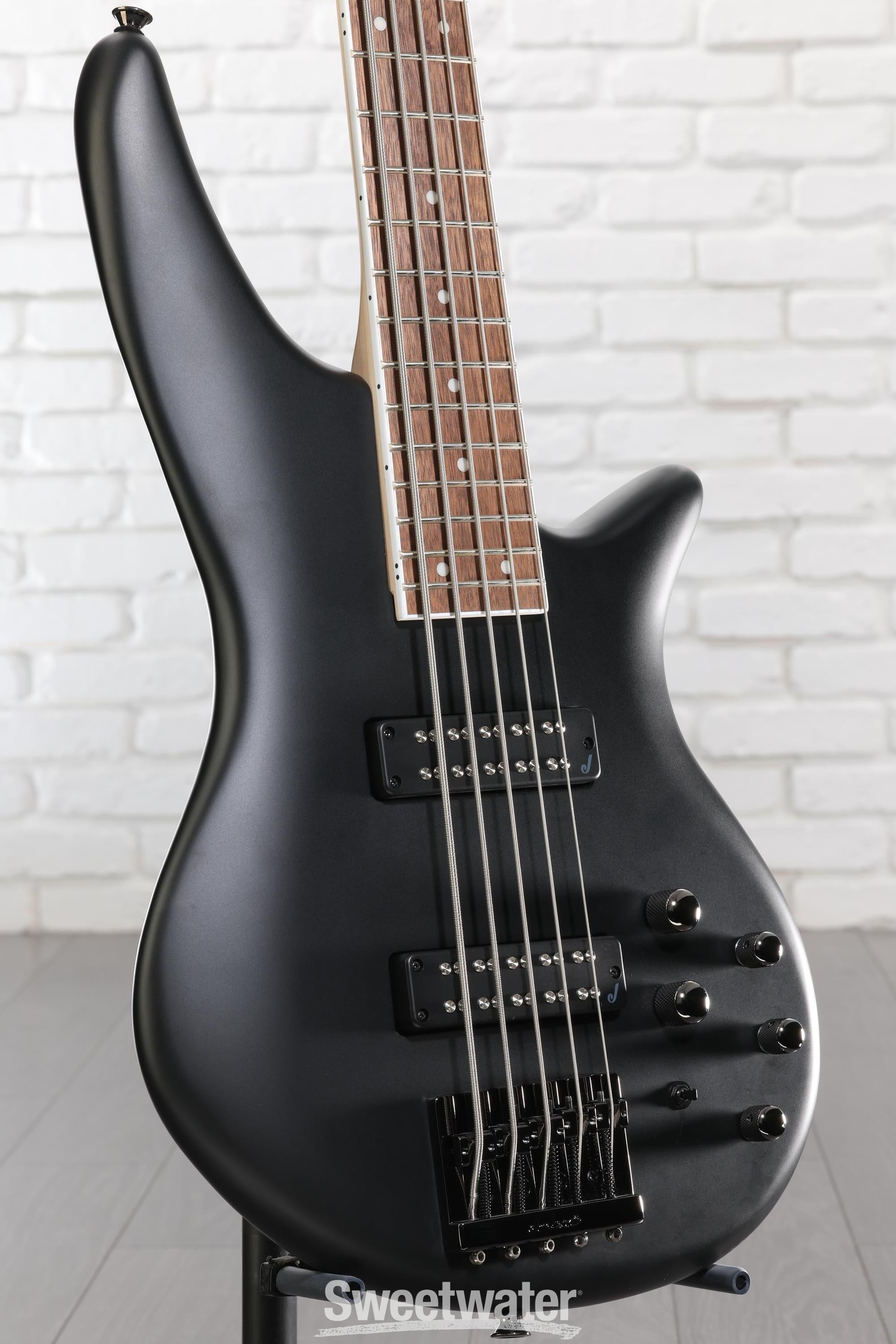 Jackson Spectra JS3V Bass Guitar - Satin Black | Sweetwater
