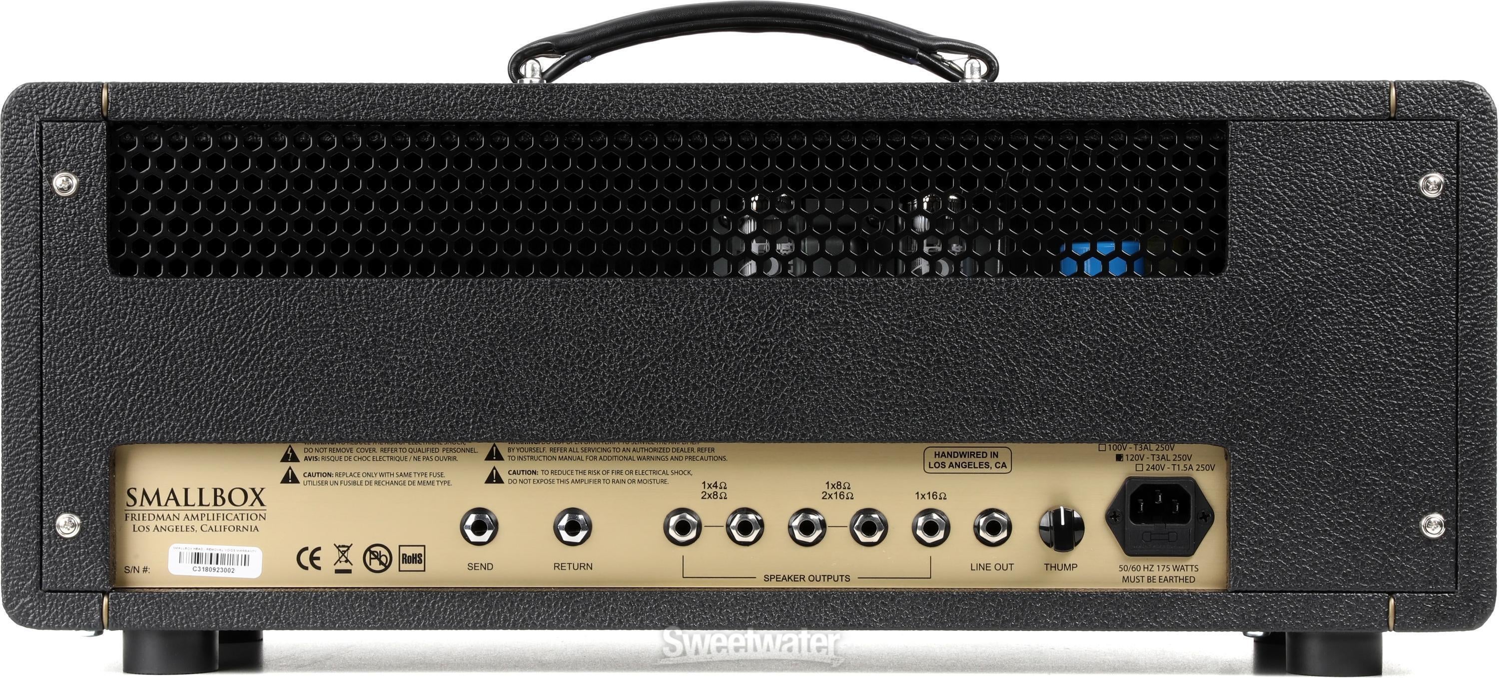 Friedman Small Box 50-watt 2-channel Tube Head