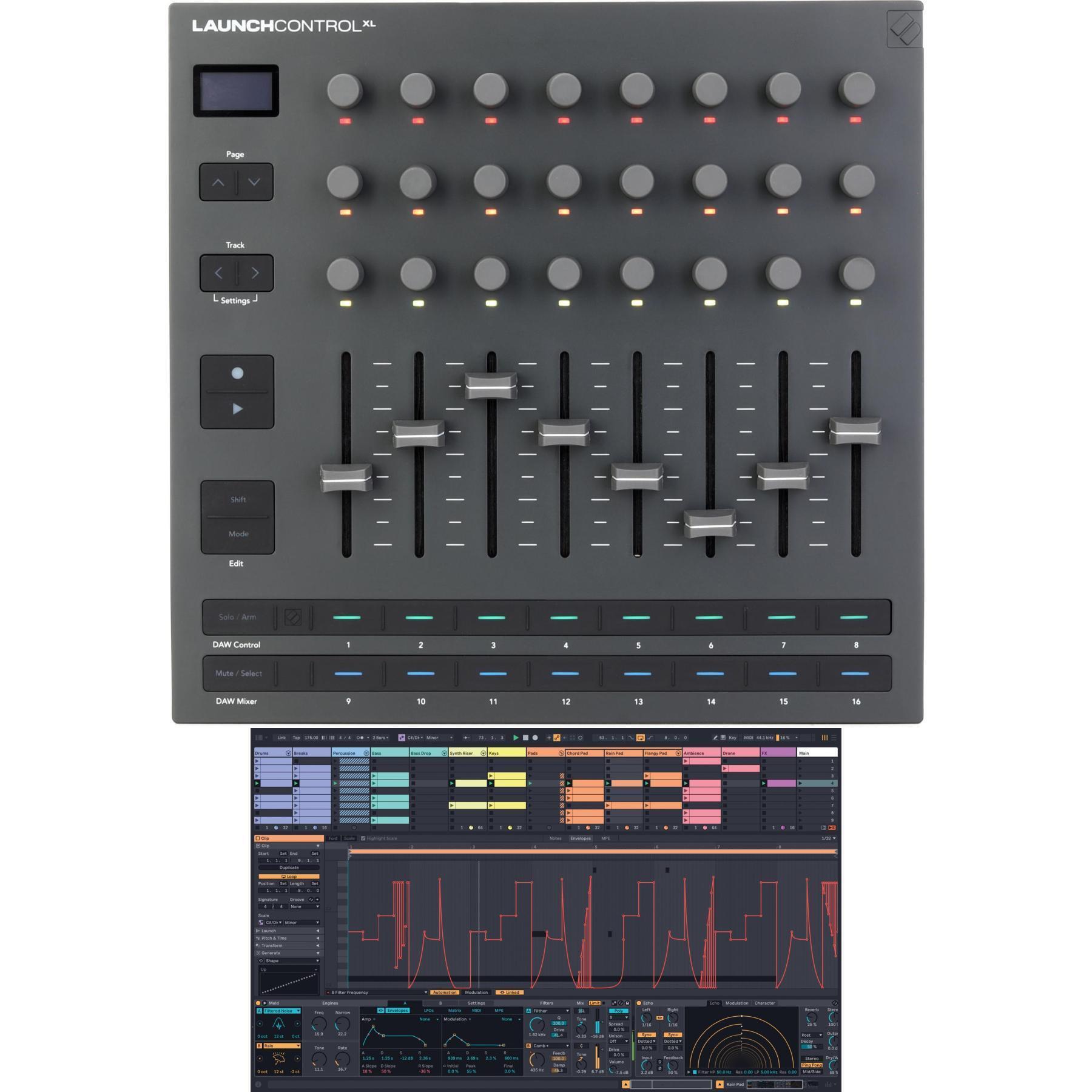 Novation Launch Control XL 3 MIDI Control Surface with Ableton