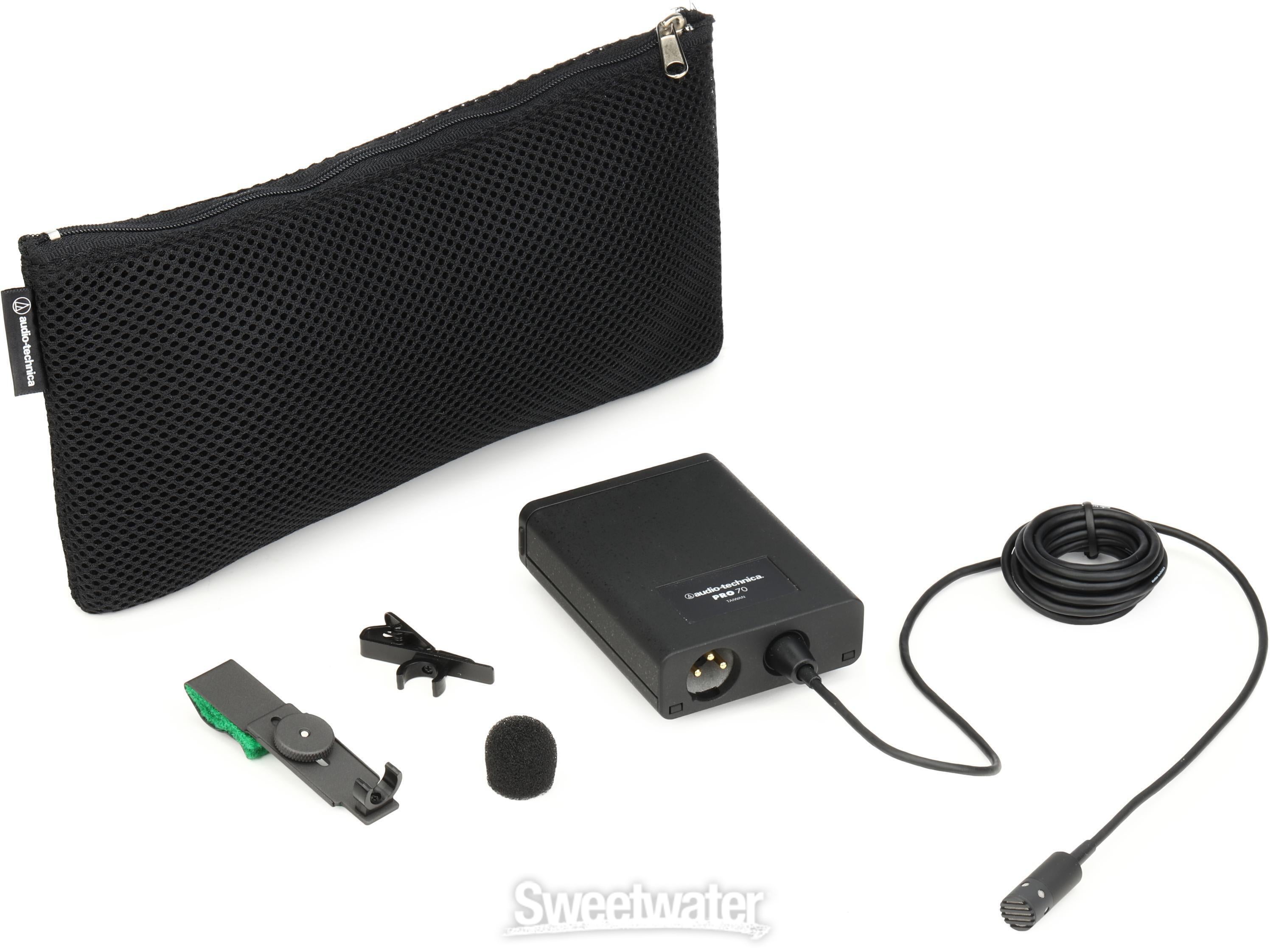 Audio-Technica PRO 70 Lavalier / Instrument Microphone | Sweetwater