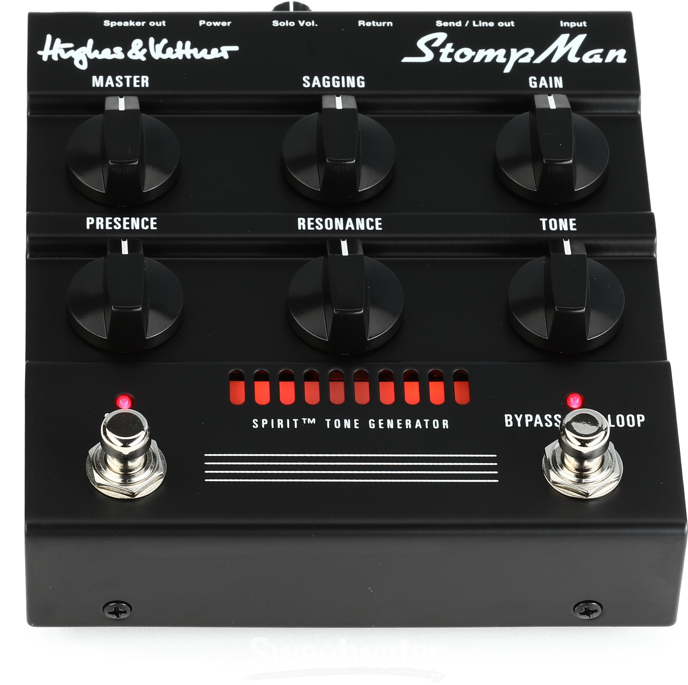 Hughes & Kettner StompMan Guitar 50-watt Amplifier Pedal