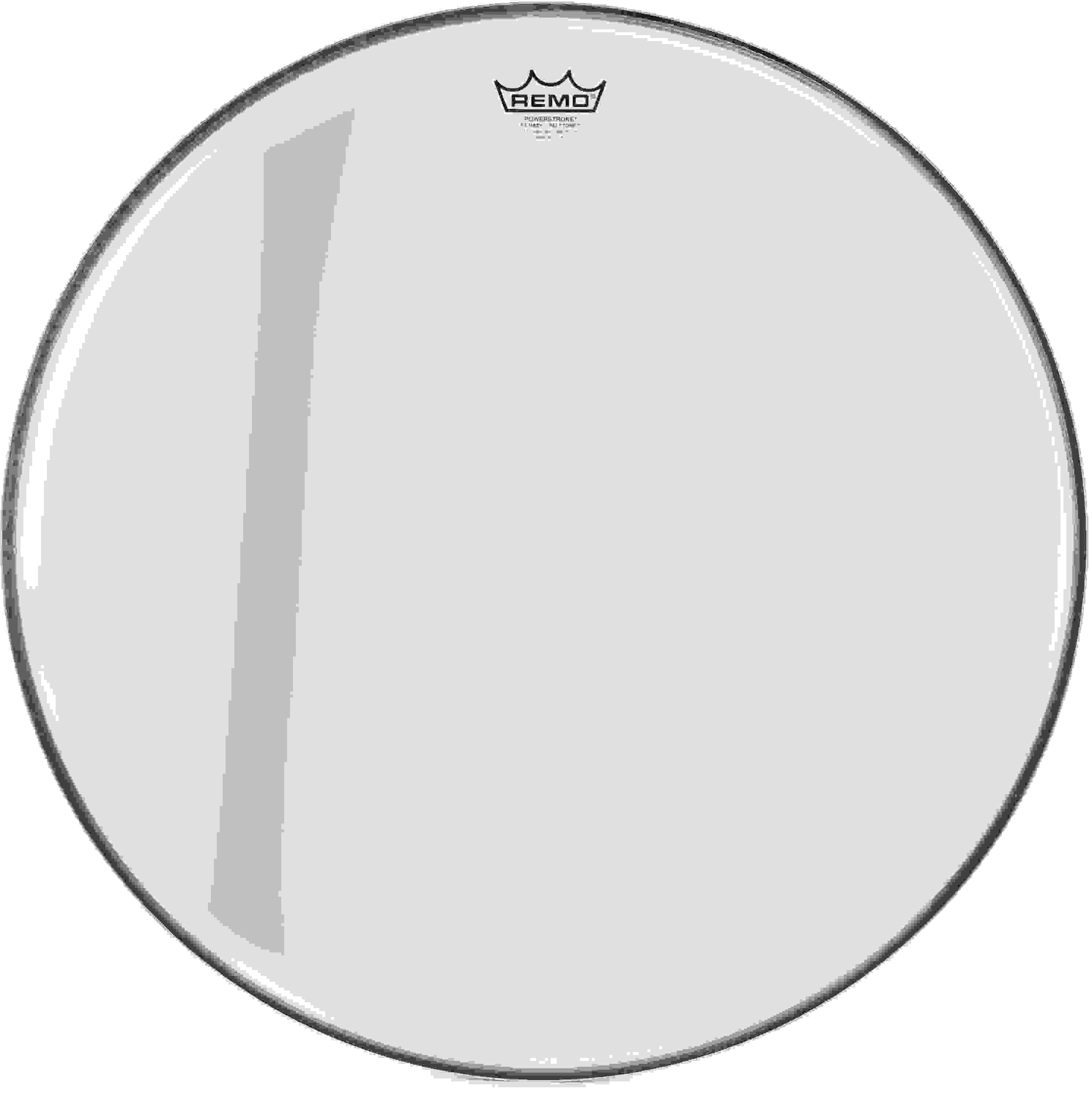 Remo Powerstroke P3 Felt Tone Hazy Bass Drumhead - 24 inch