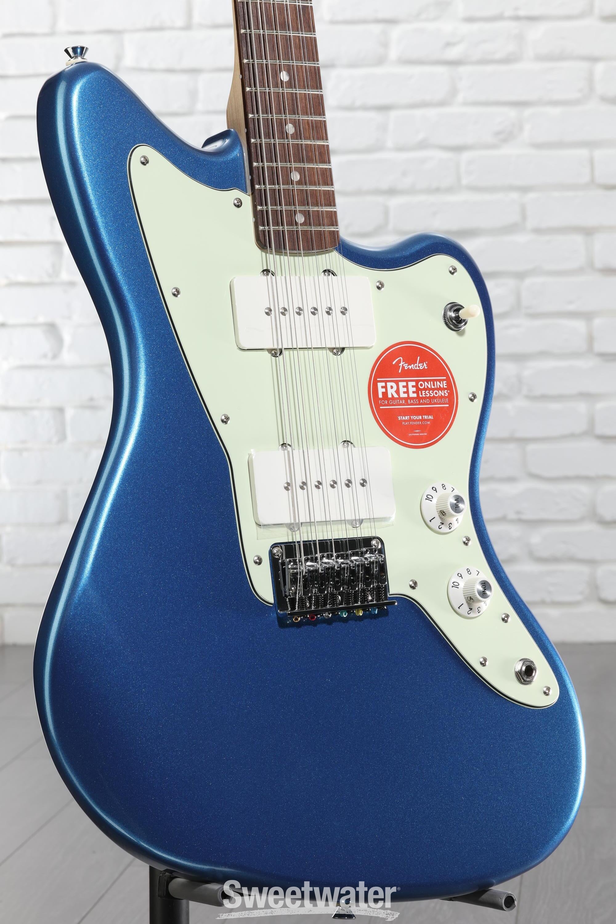 Squier Paranormal Jazzmaster XII 12-string Electric Guitar - Lake