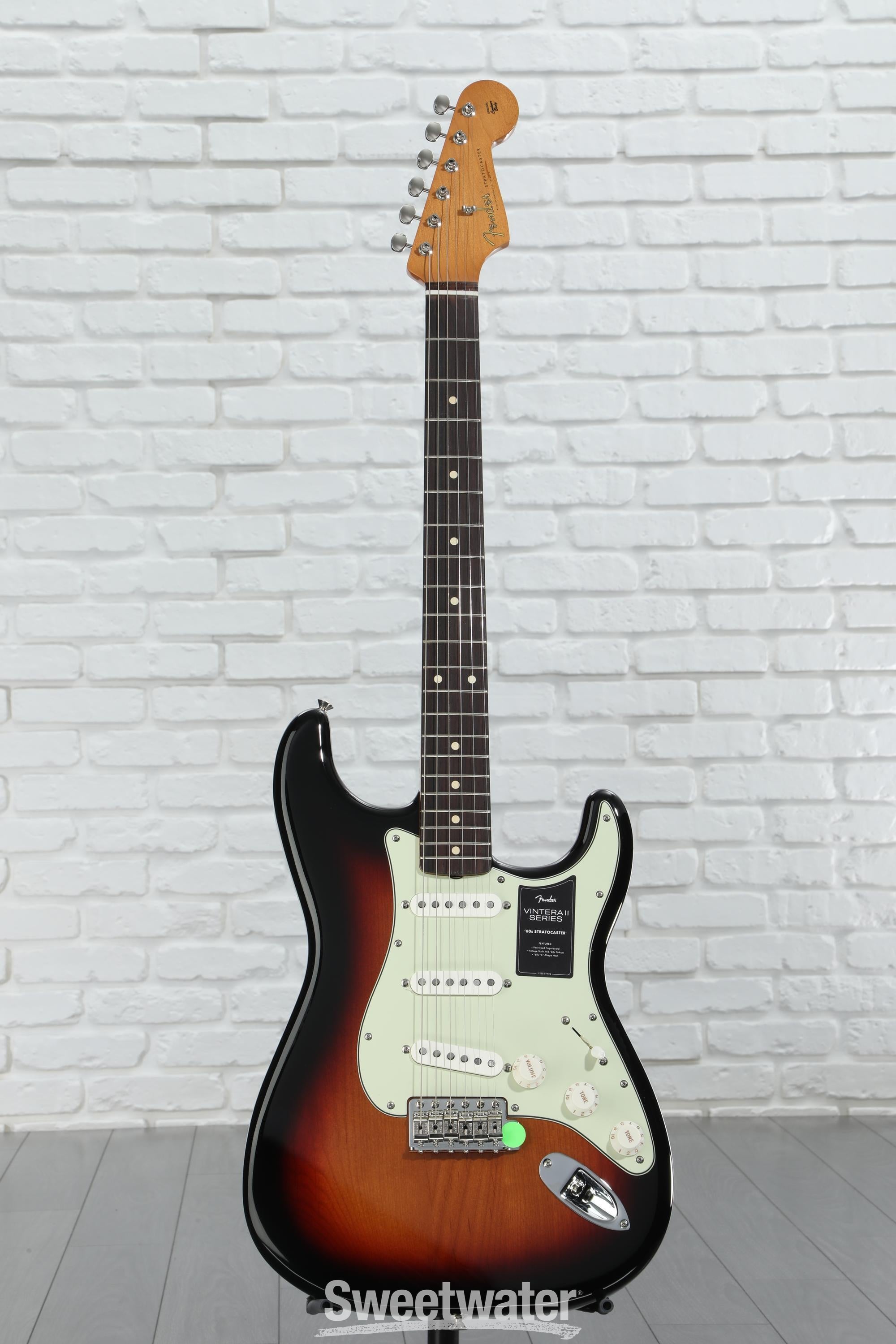 ギター Fender Vintera II 60s Stratocaster Fender Vintera II '60s Stratocaster Electric Guitar 3-Color