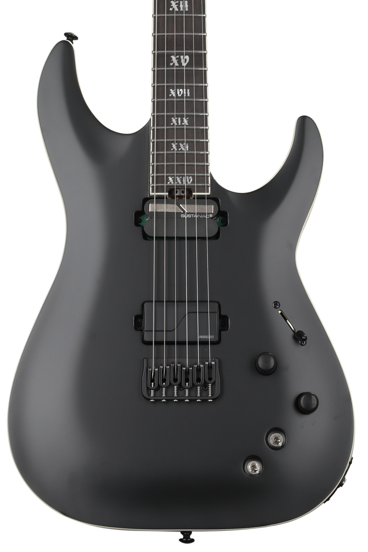 Schecter C-1 HT S SLS Evil Twin Electric Guitar - Satin Black