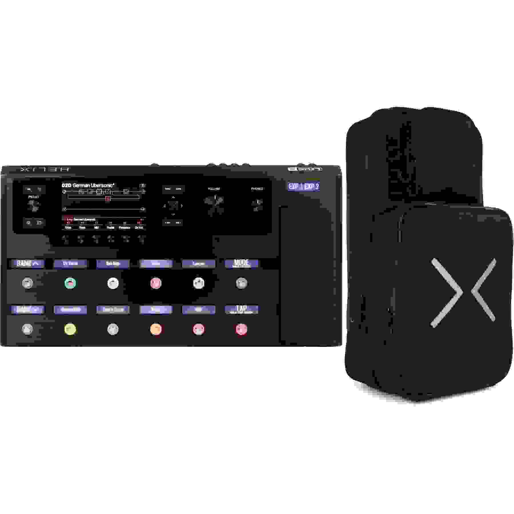 Line 6 Helix Guitar Multieffects Floor Processor with Backpack