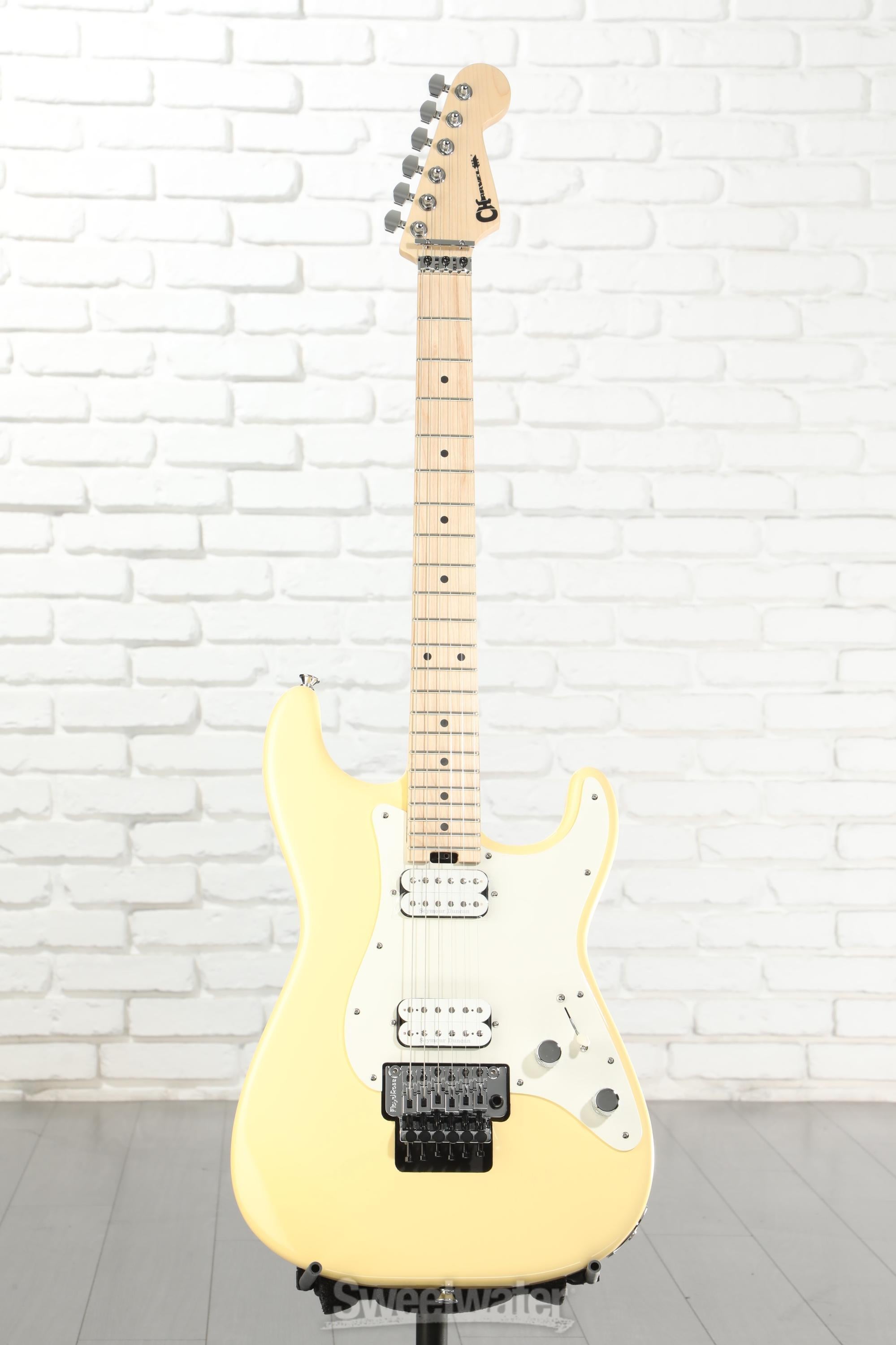 Charvel Pro-Mod So-Cal Style 1 HH FR M - Vintage White | Sweetwater