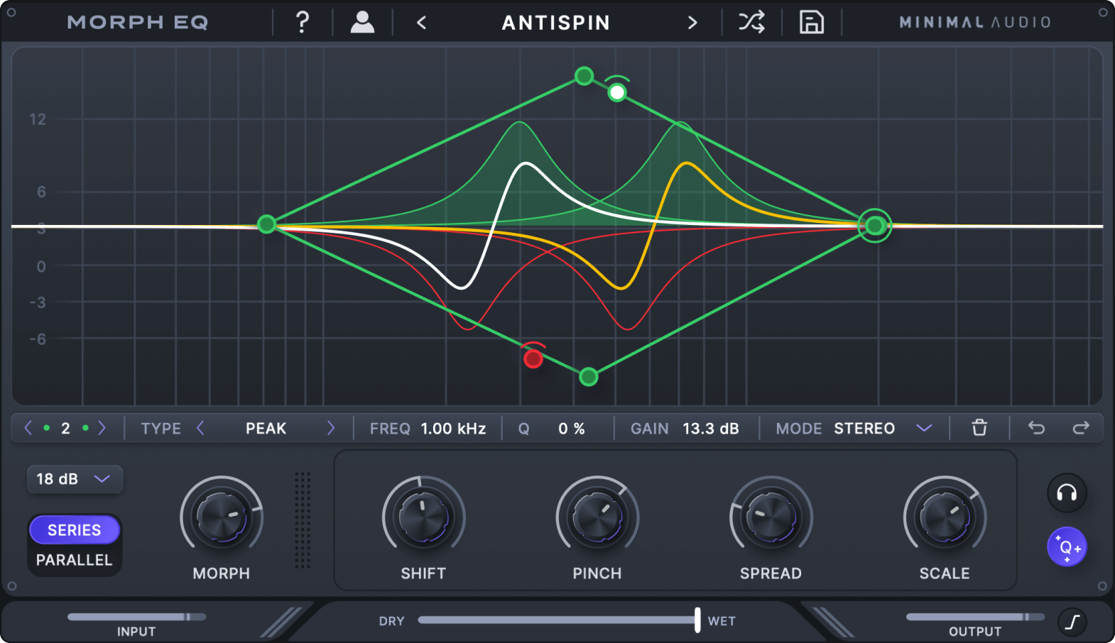 Photo of Minimal Audio Morph EQ Plug-in