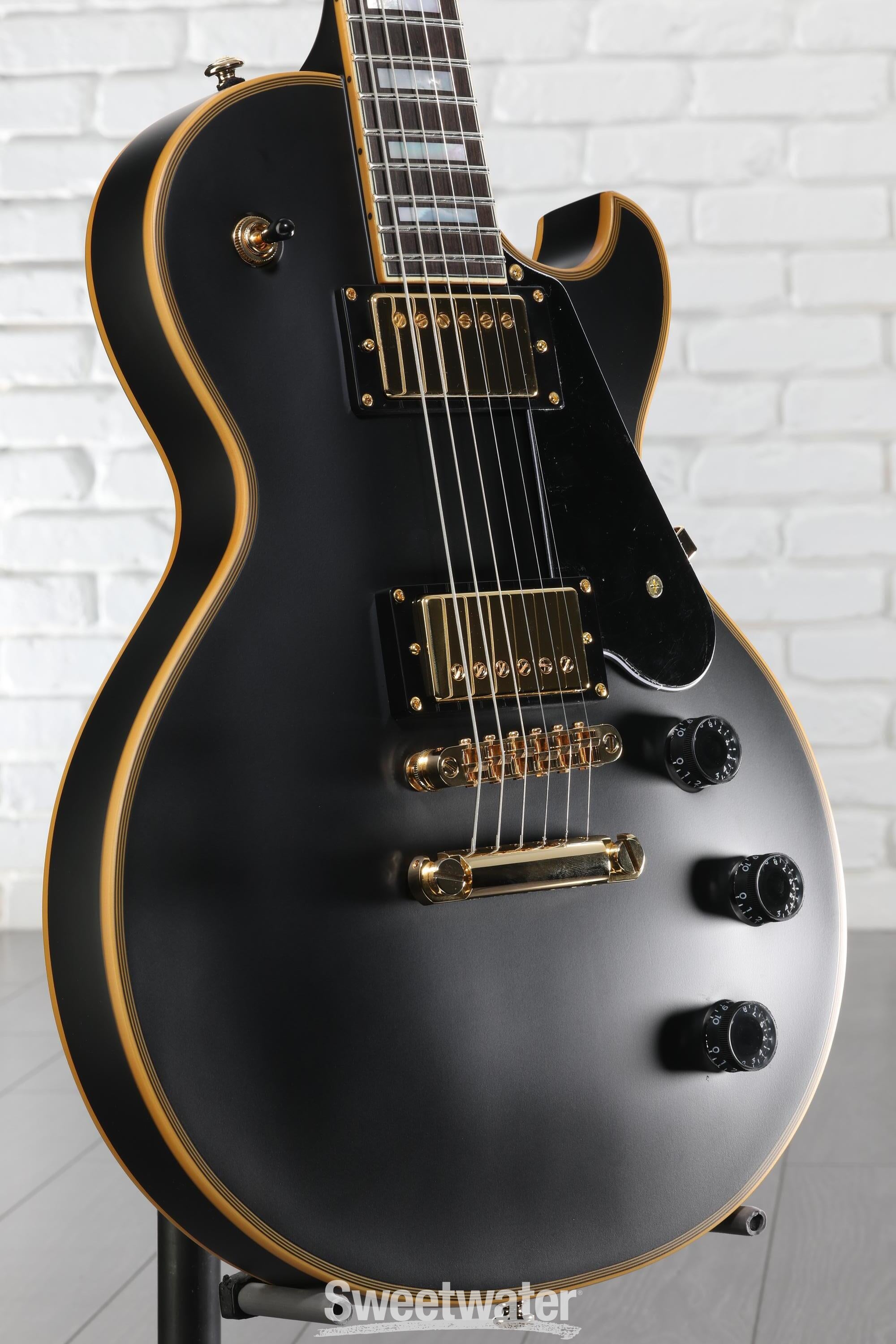 Schecter Solo-II Custom Electric Guitar - Aged Black Satin