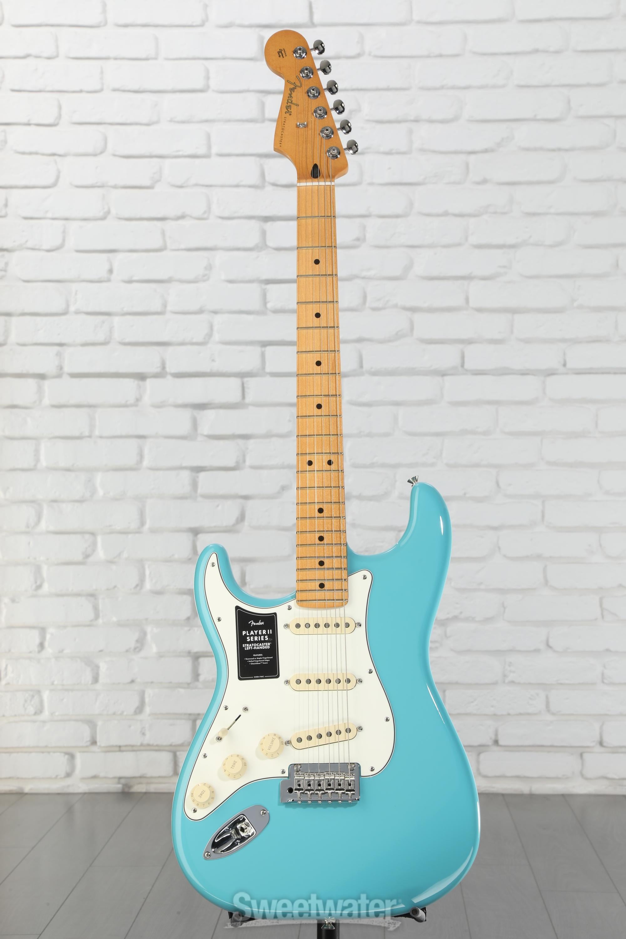 Fender Player　stratocaster　Lefty Fender Player Stratocaster Left-handed - Candy Apple Red with