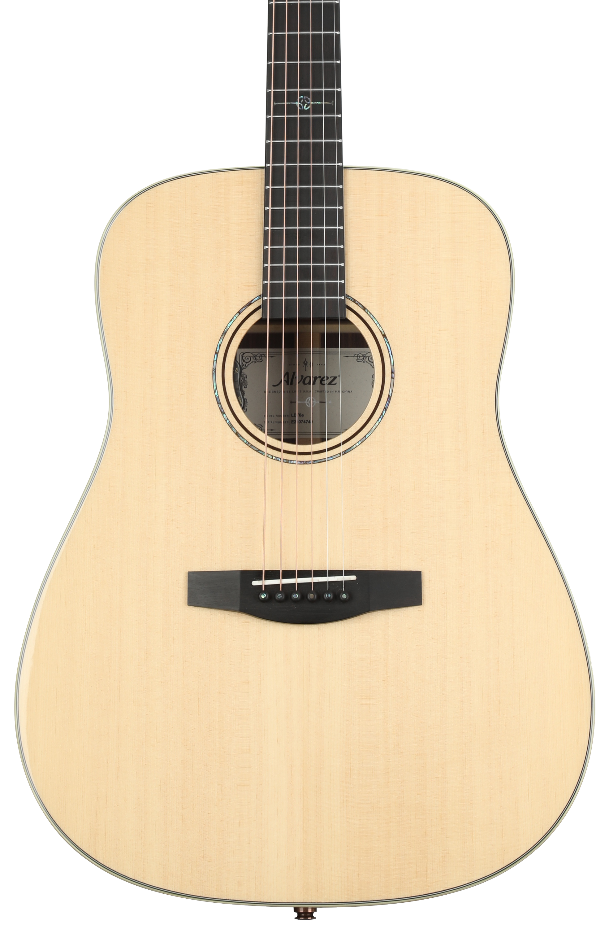 Alvarez LD70e Laureate Series Dreadnought Acoustic-electric Guitar