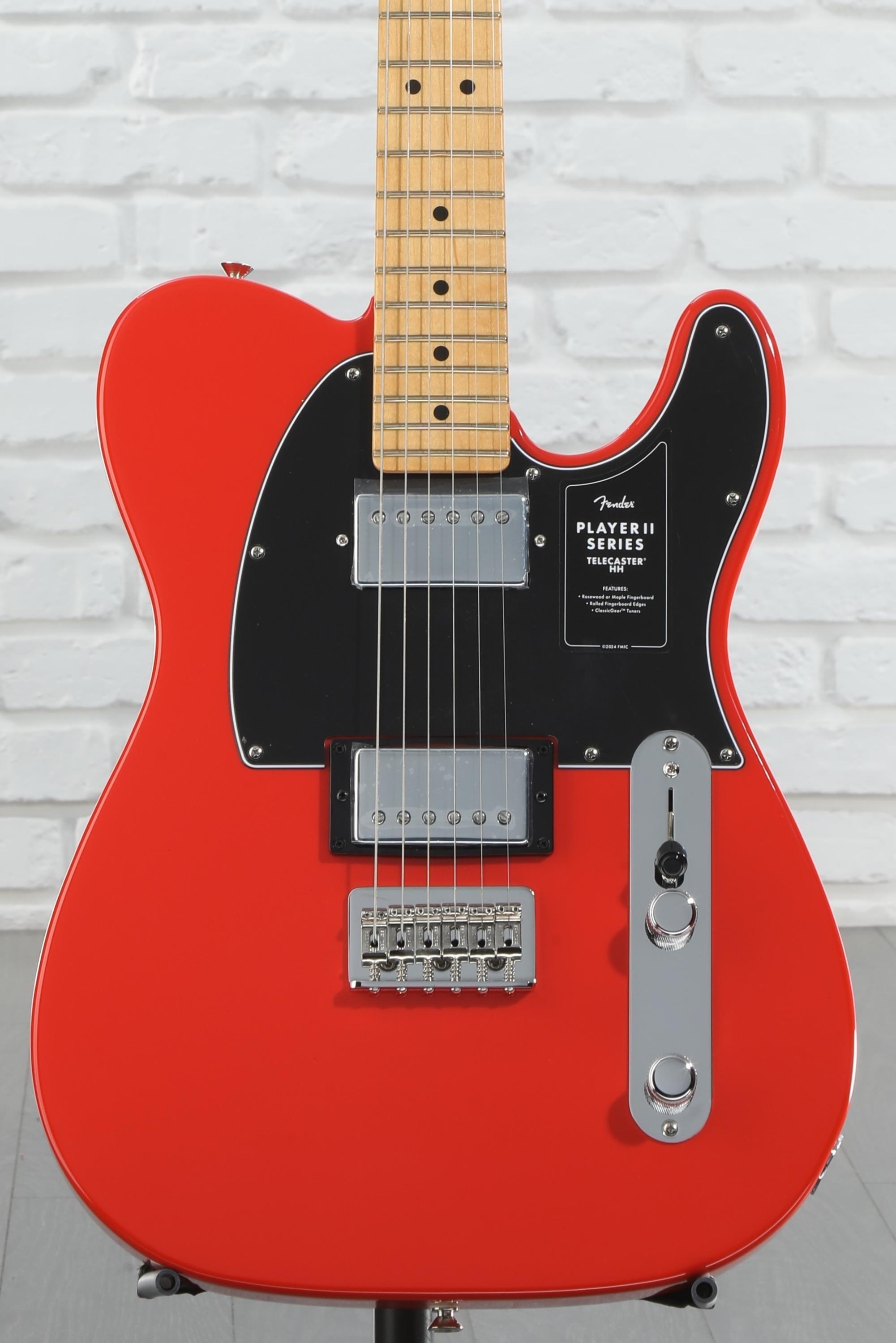 Fender Player II Telecaster HH Electric Guitar - Coral Red