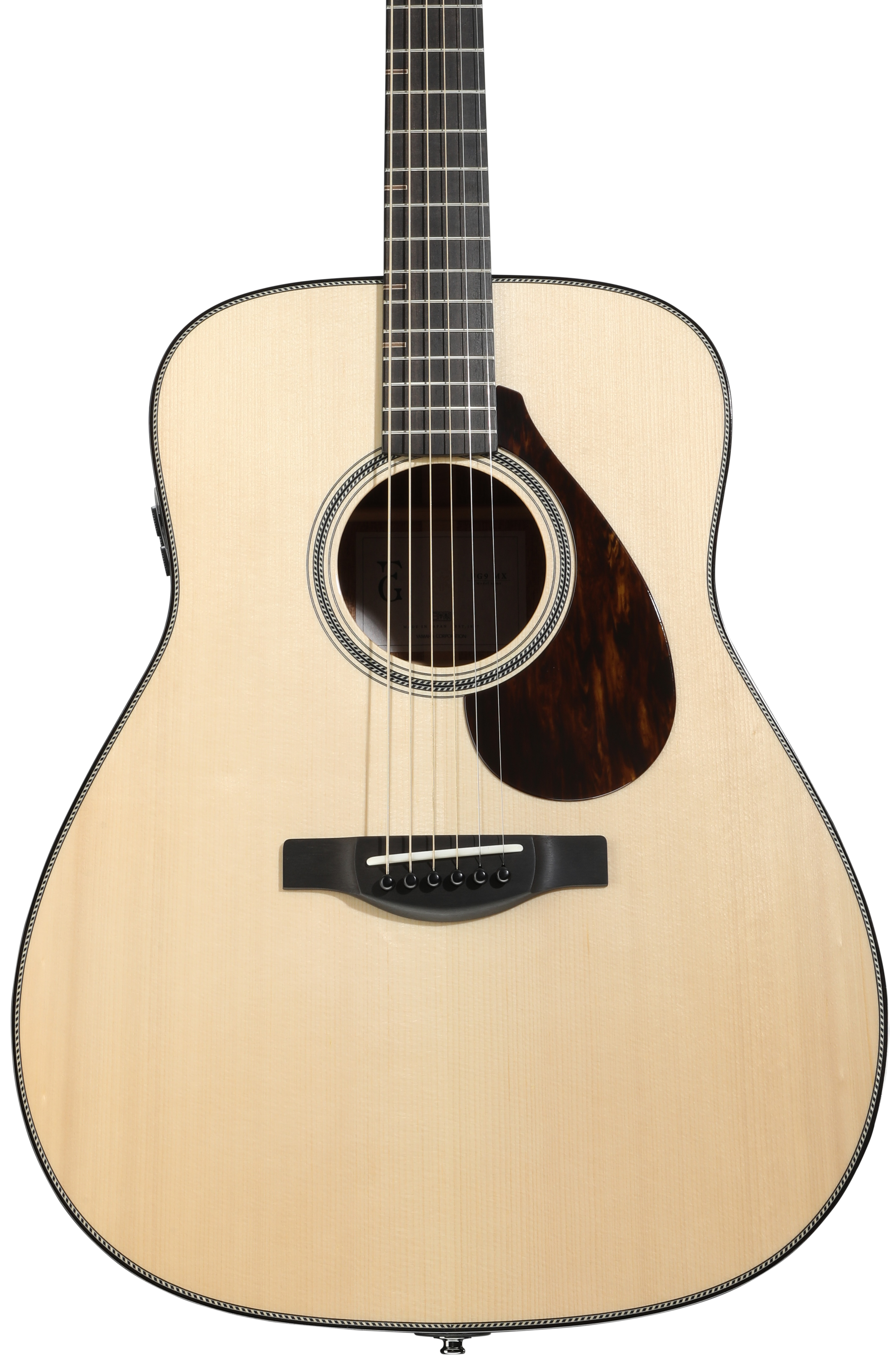 Yamaha FG9 MX NT Acoustic-electric Guitar - Natural | Sweetwater