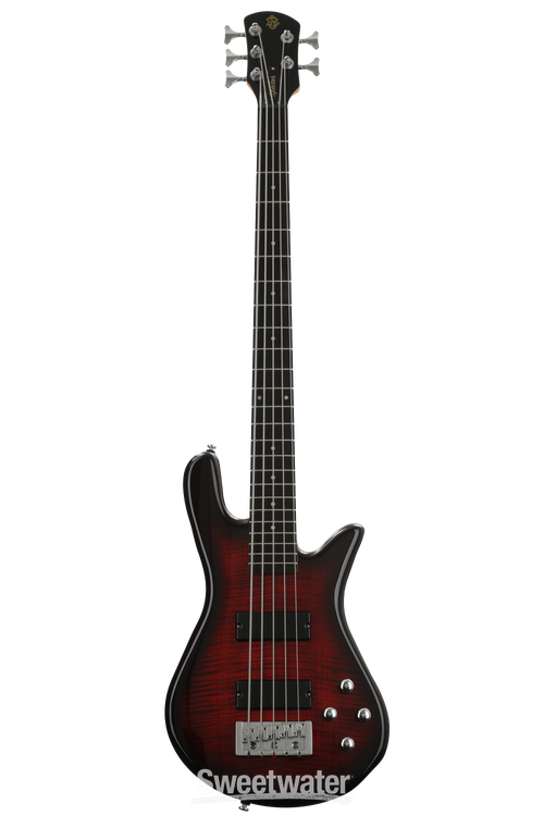 Spector Legend 5 Standard Bass Guitar - Black Cherry Gloss