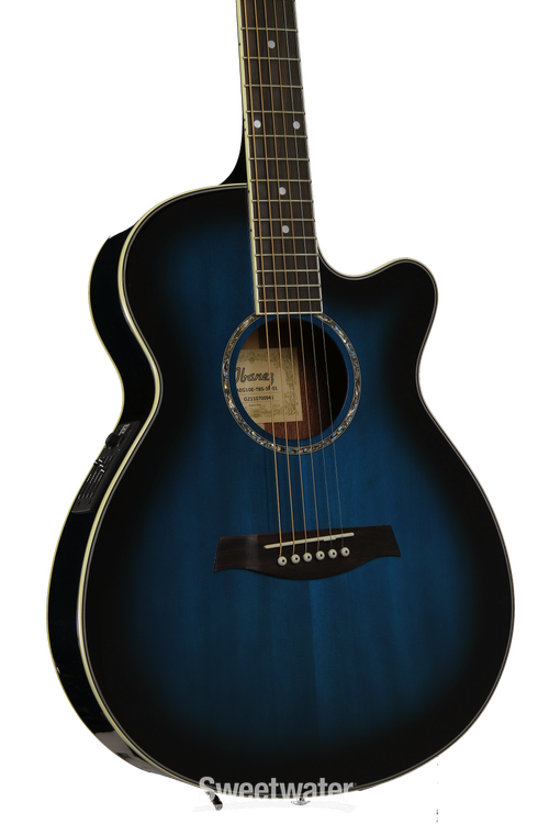 Ibanez AEG10ETBS - Transparent Blue Sunburst | Sweetwater