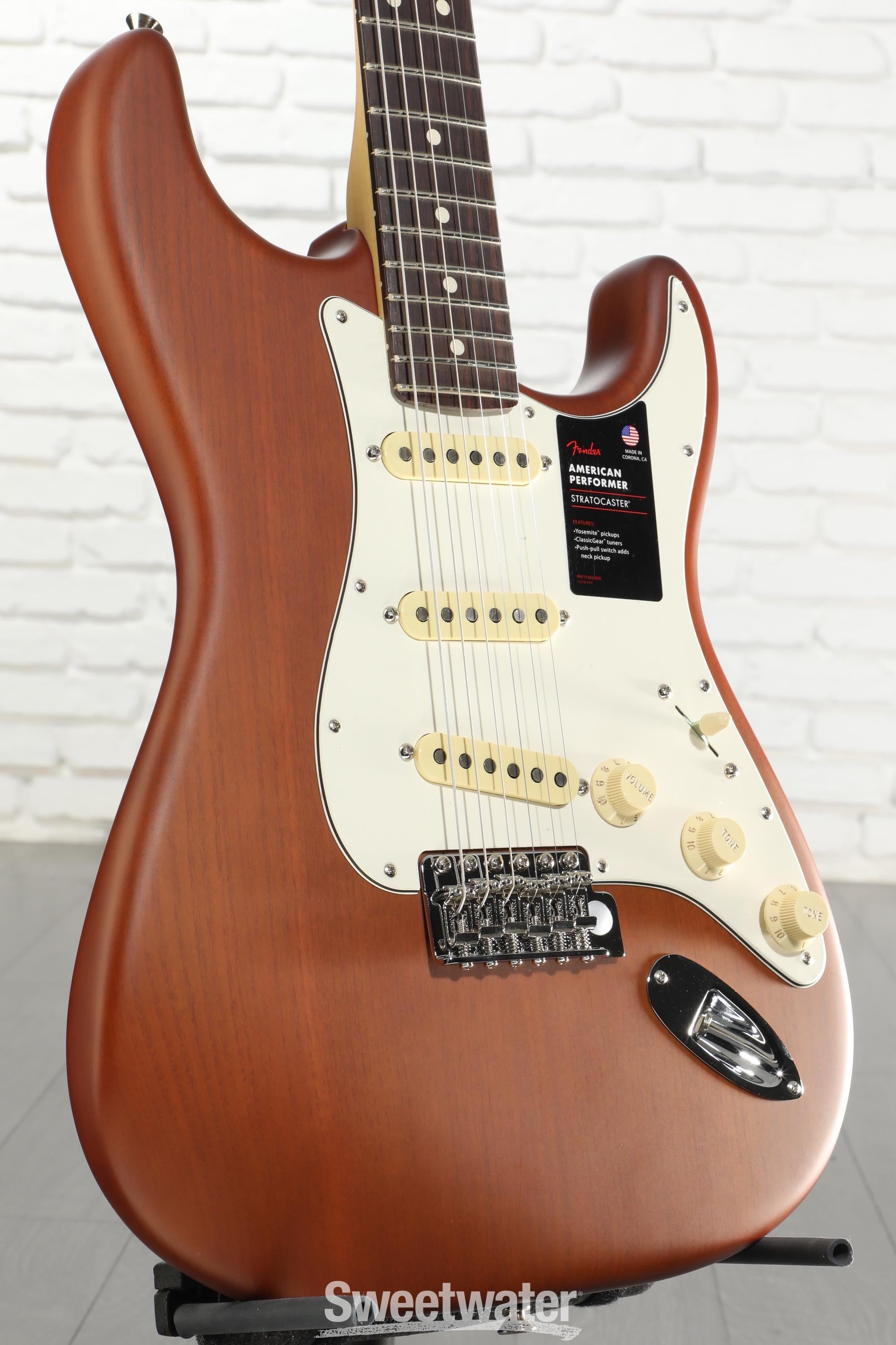 Fender Limited-edition American Performer Timber Stratocaster