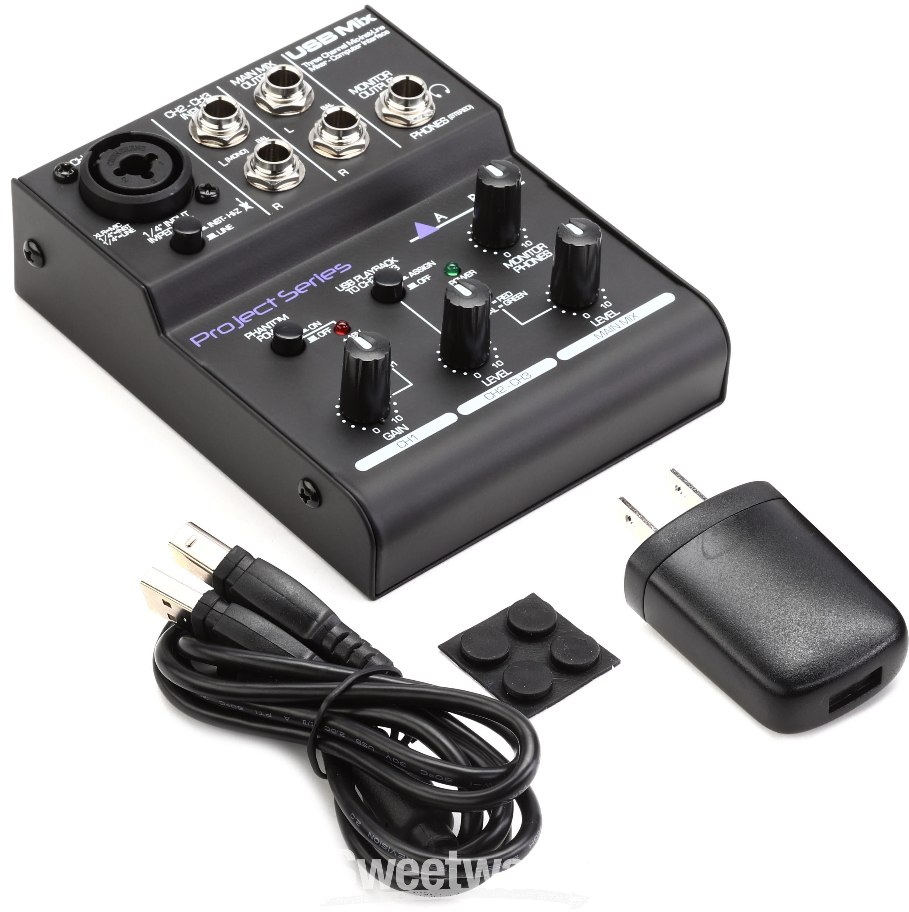 ART USB Mix - Mixer with USB Audio Interface | Sweetwater