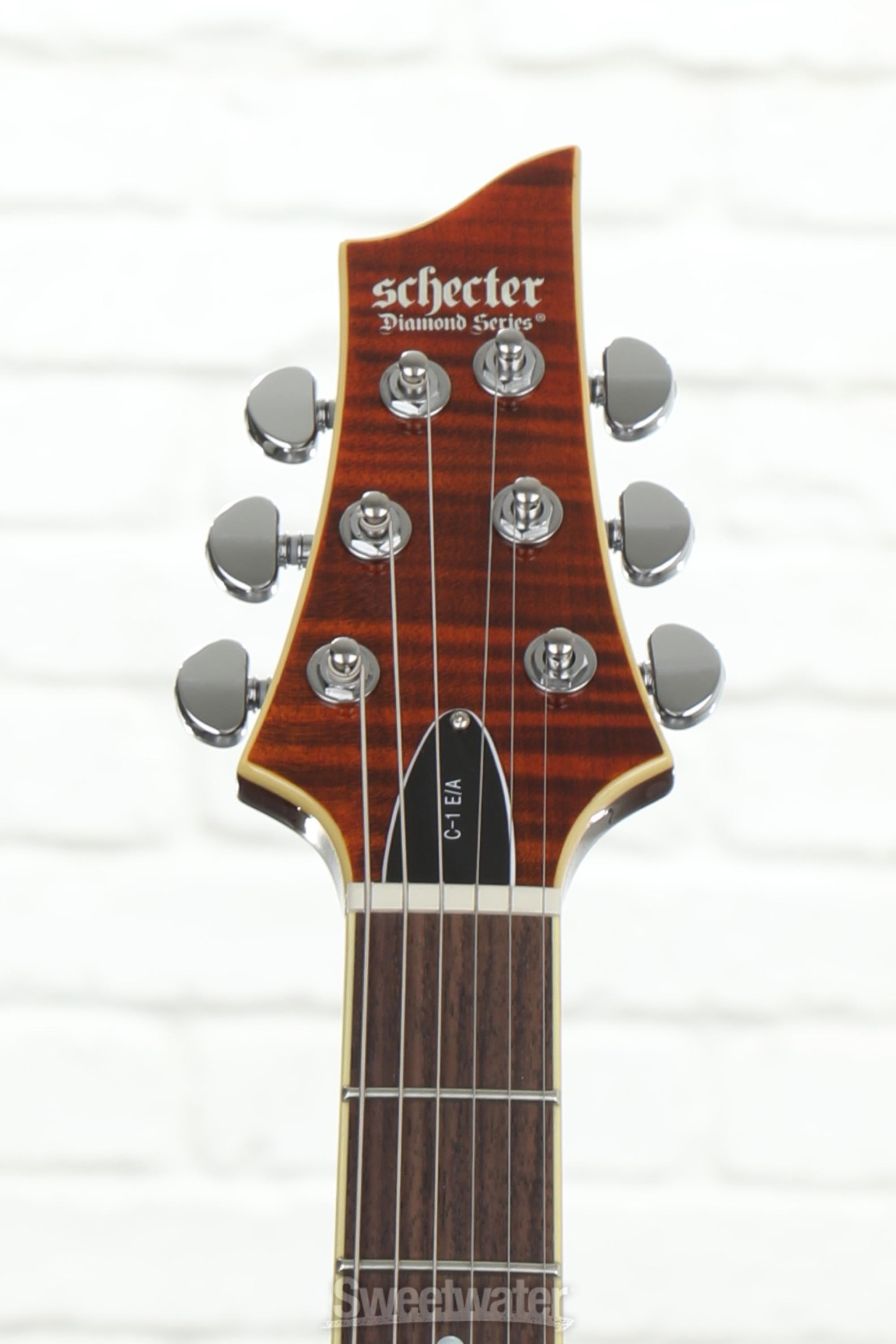 免税品シェクター　C/SH-1 Fホール ギター