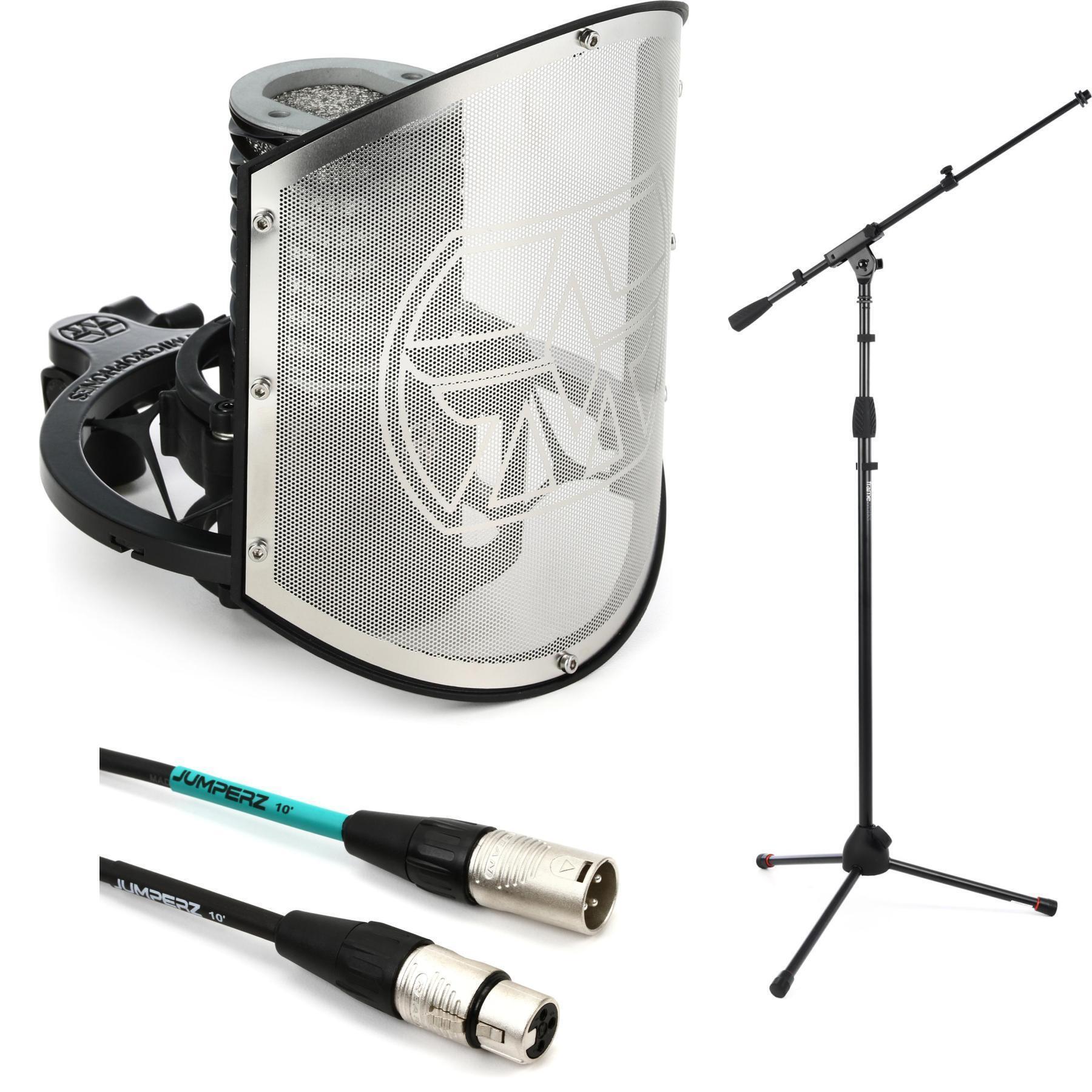 Aston Microphones Origin Large-diaphragm Condenser Microphone Bundle - Black