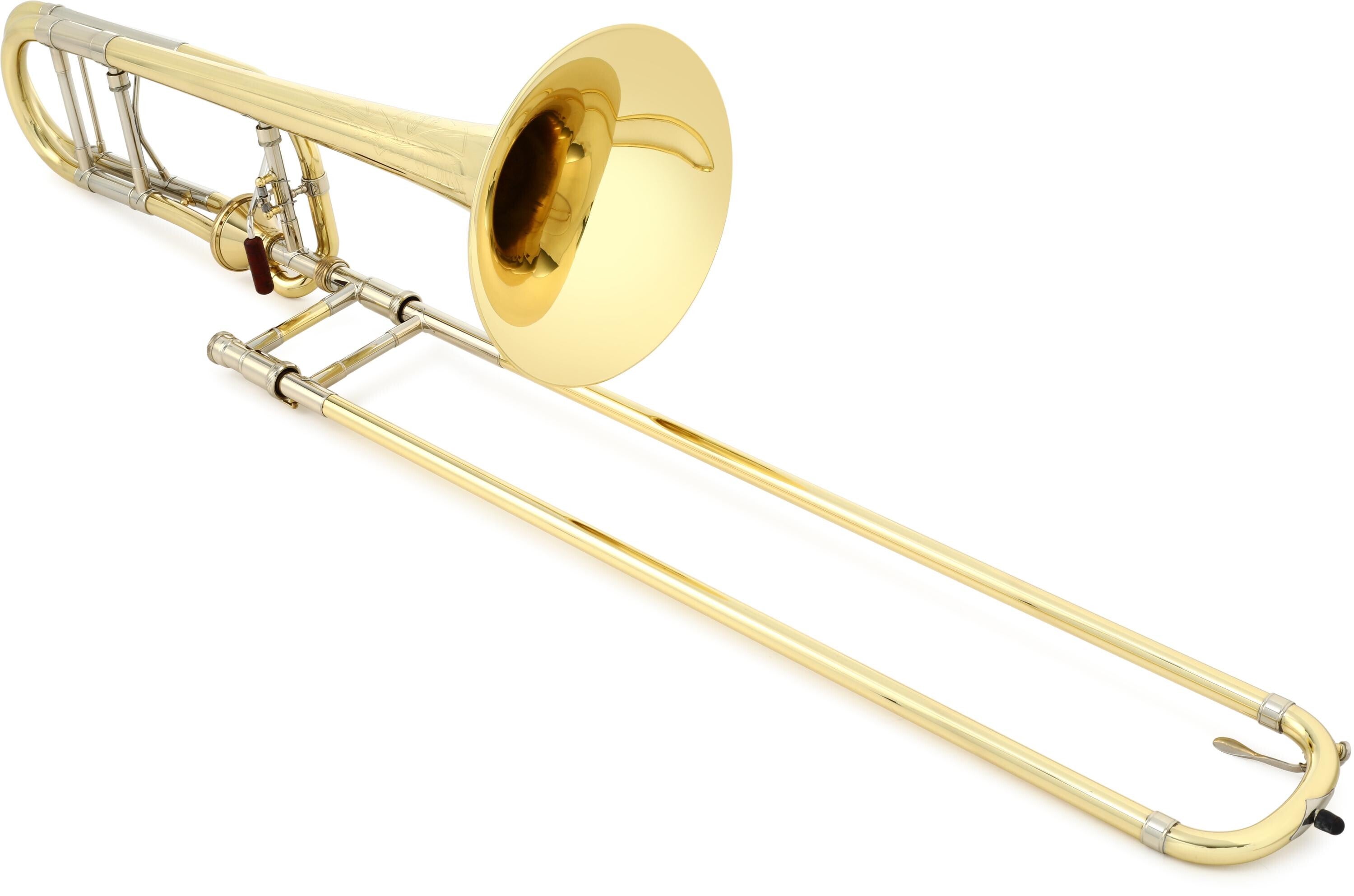 Bach Artisan A42I Professional Stradivarius Trombone F Attachment  Infinity Valve Clear Lacquer Sweetwater