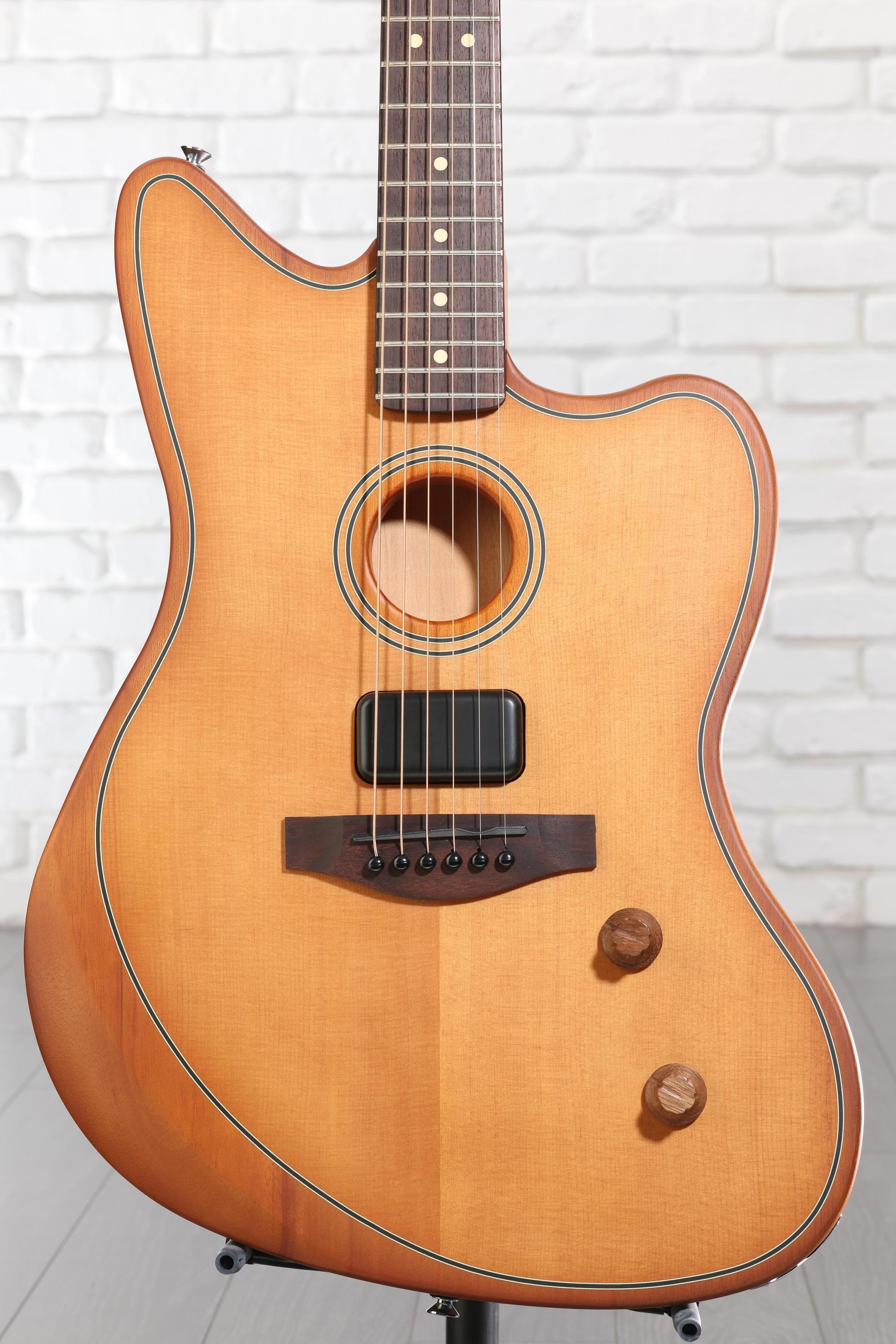 Fender Acoustasonic Standard Jazzmaster Acoustic-electric Guitar