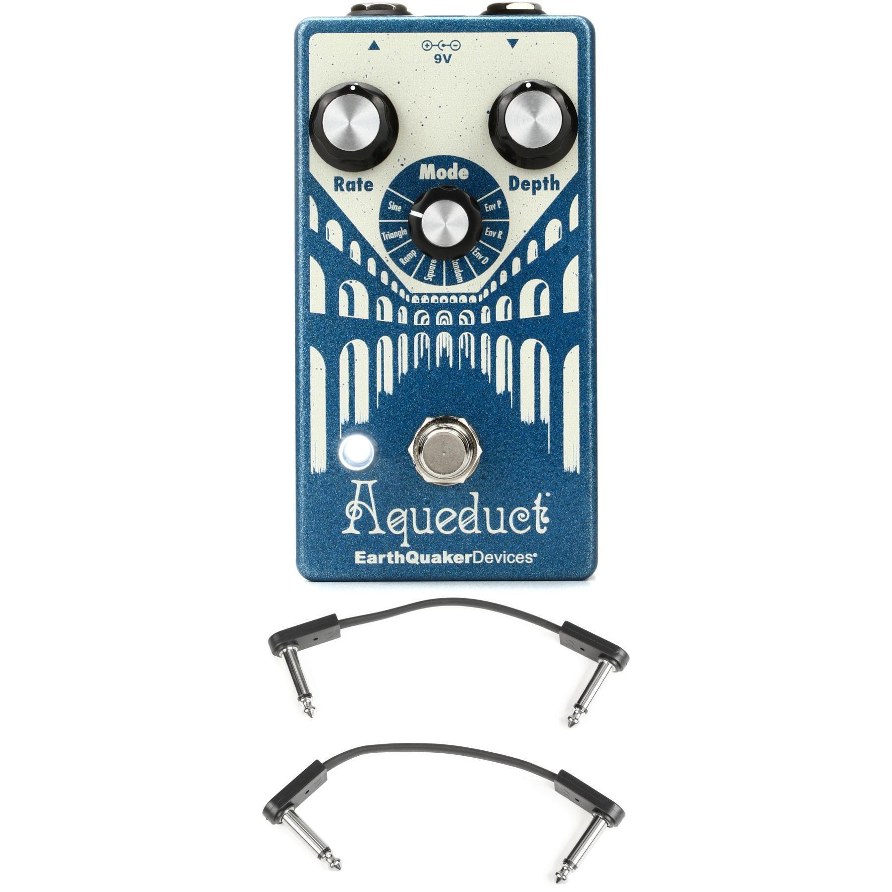 EarthQuaker Devices Aqueduct Vibrato Pedal with EBS Patch