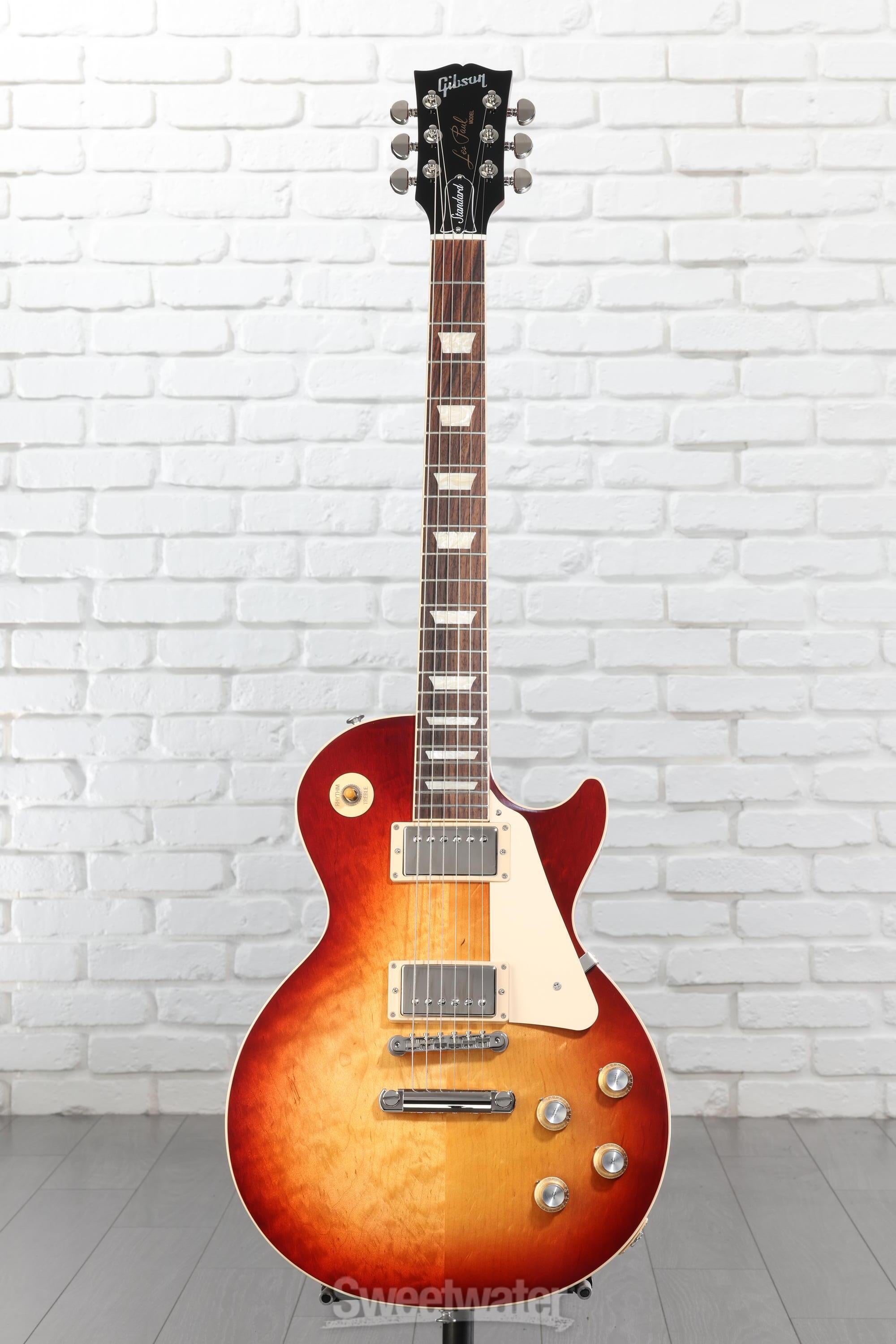 ギター Gibson USA Les Paul Standard 60s Gibson Les Paul Standard '60s Electric Guitar - Bourbon Burst