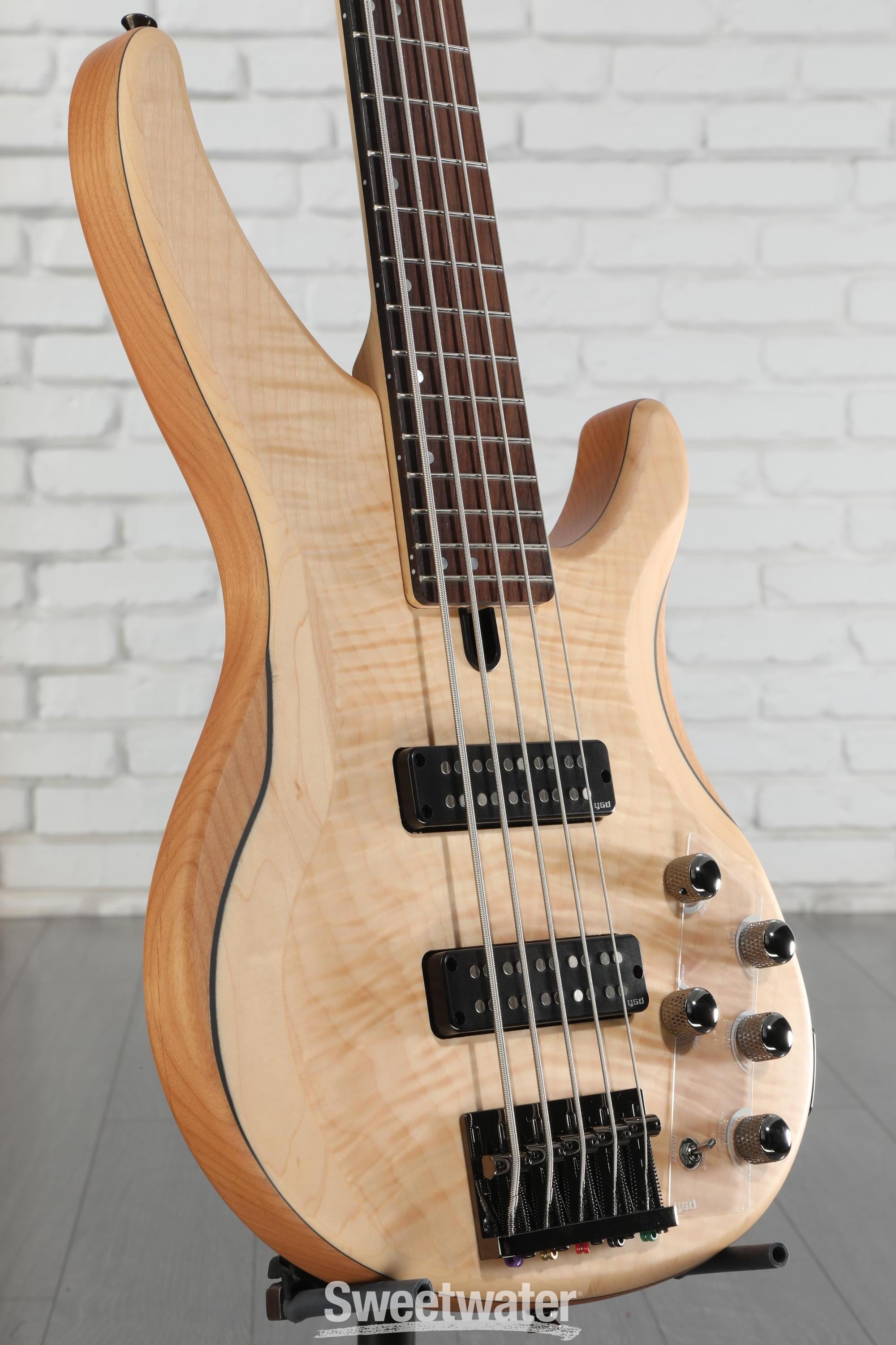 【10835】YAMAHA TRBX605FM MA 5弦ベース Amazon.com: Yamaha TRBX605 5-String Flamed Maple Bass Guitar