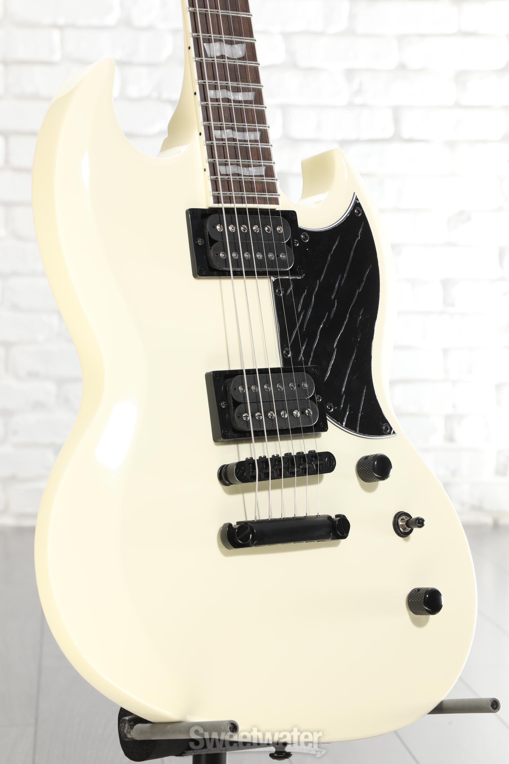 Photo of ESP LTD Viper-256 Electric Guitar - Olympic White, Rosewood Fingerboard