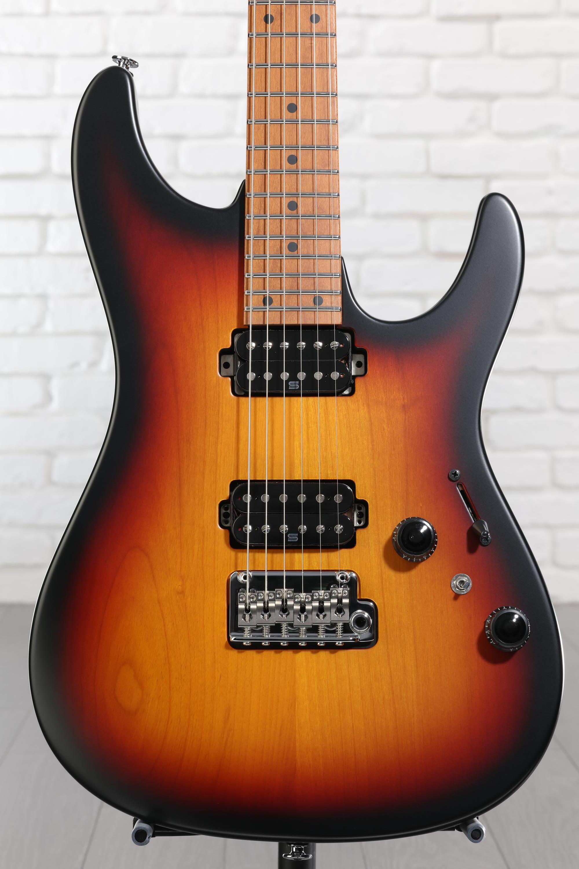 Ibanez Prestige AZ2402 Electric Guitar - Tri Burst Fade Flat