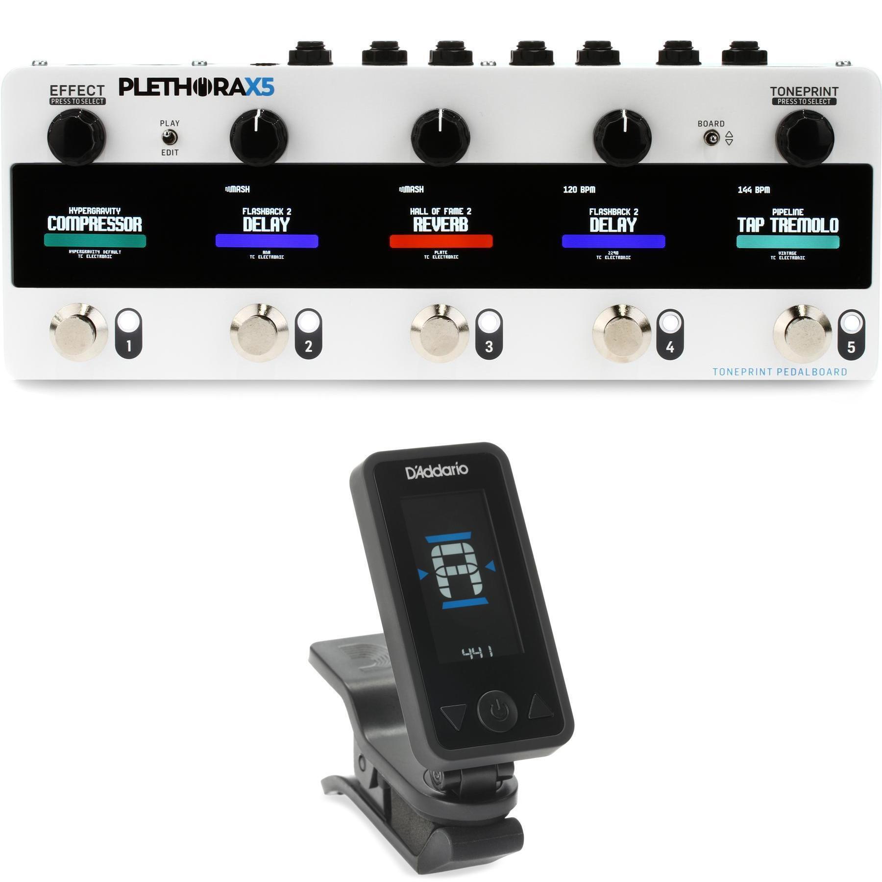 TC Electronic Plethora X5 TonePrint Multi-FX Pedalboard