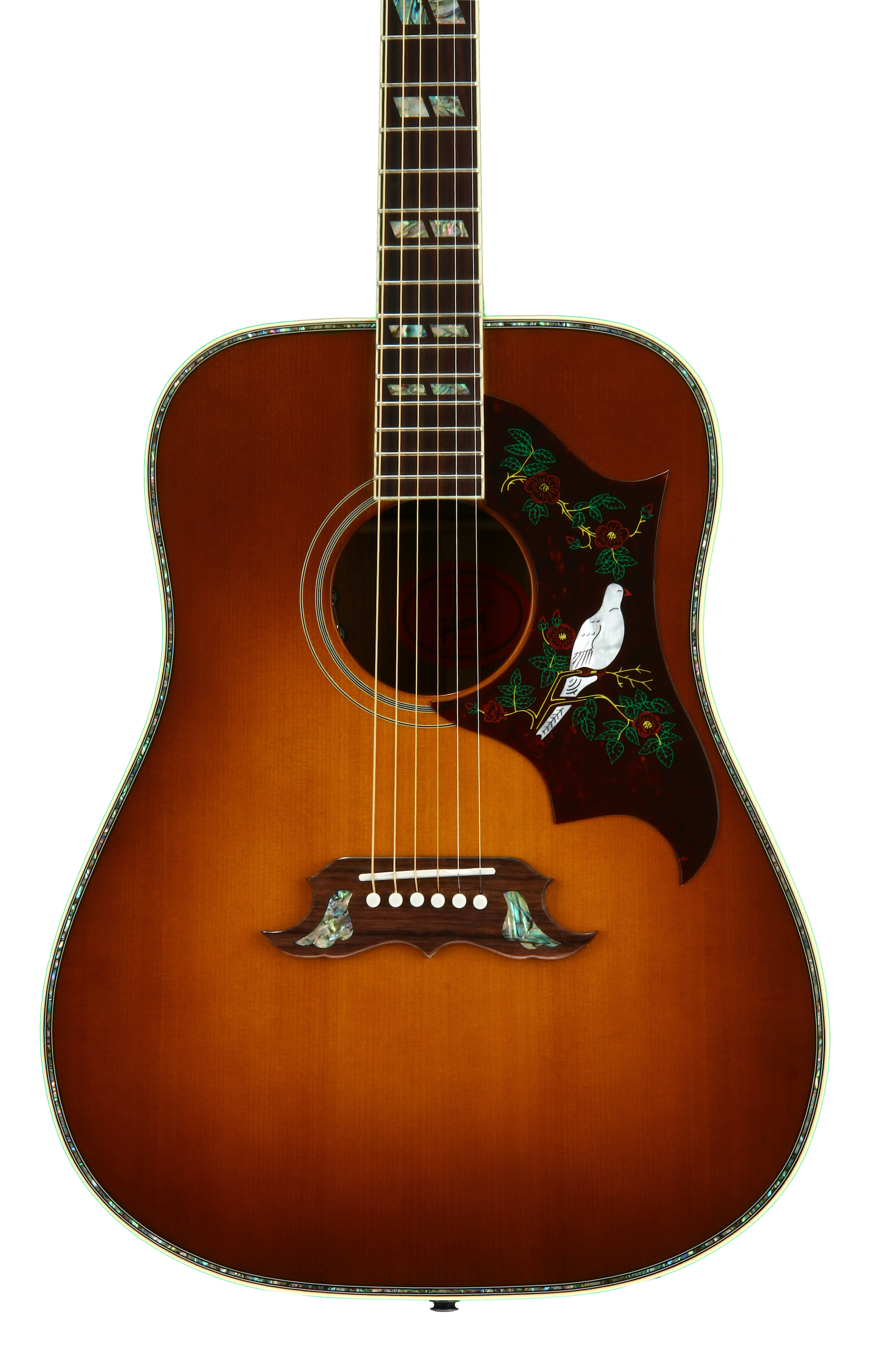 Gibson Acoustic Dove Custom Acacia - Amberburst | Sweetwater
