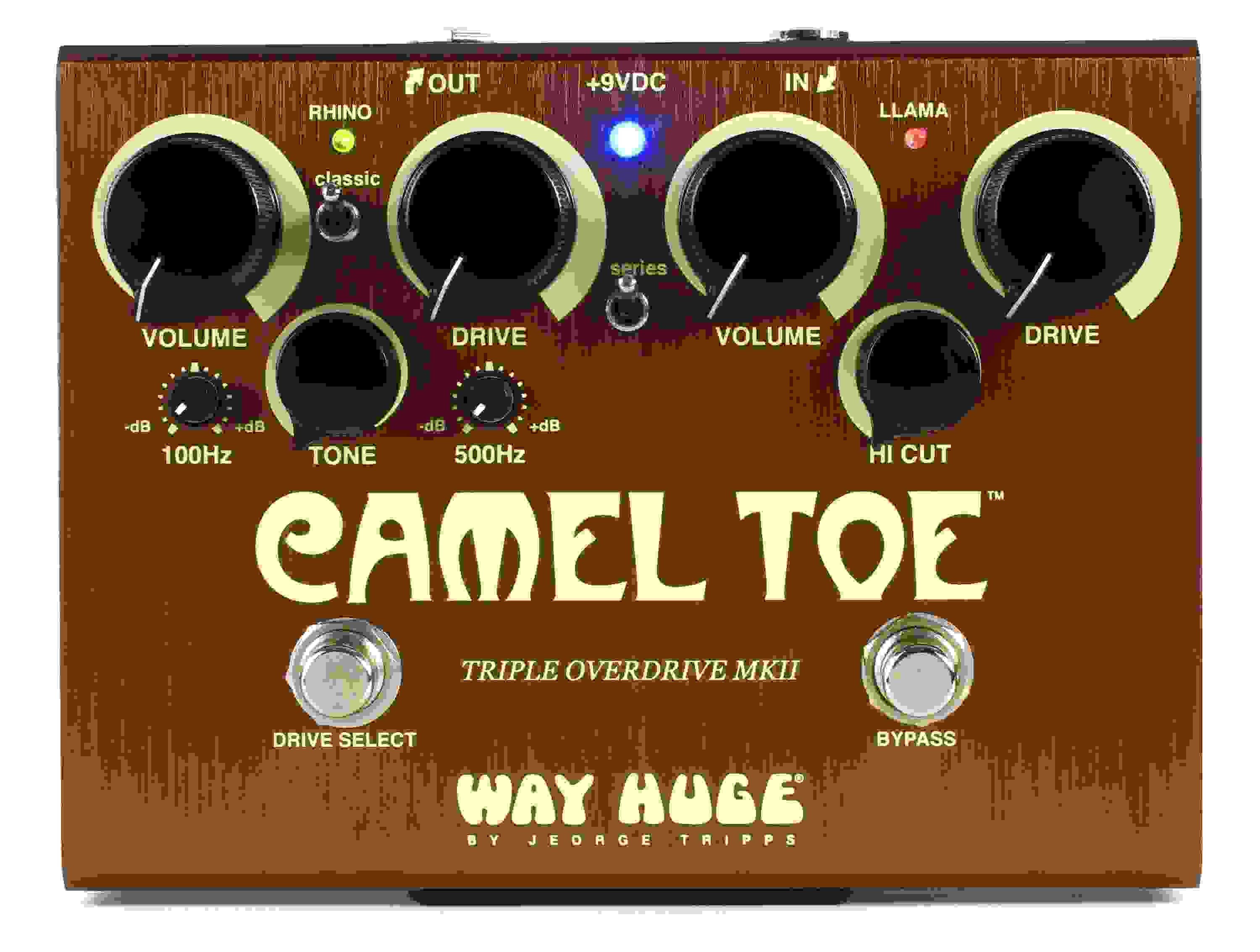 Way Huge Camel Toe MKII Triple Overdrive Pedal