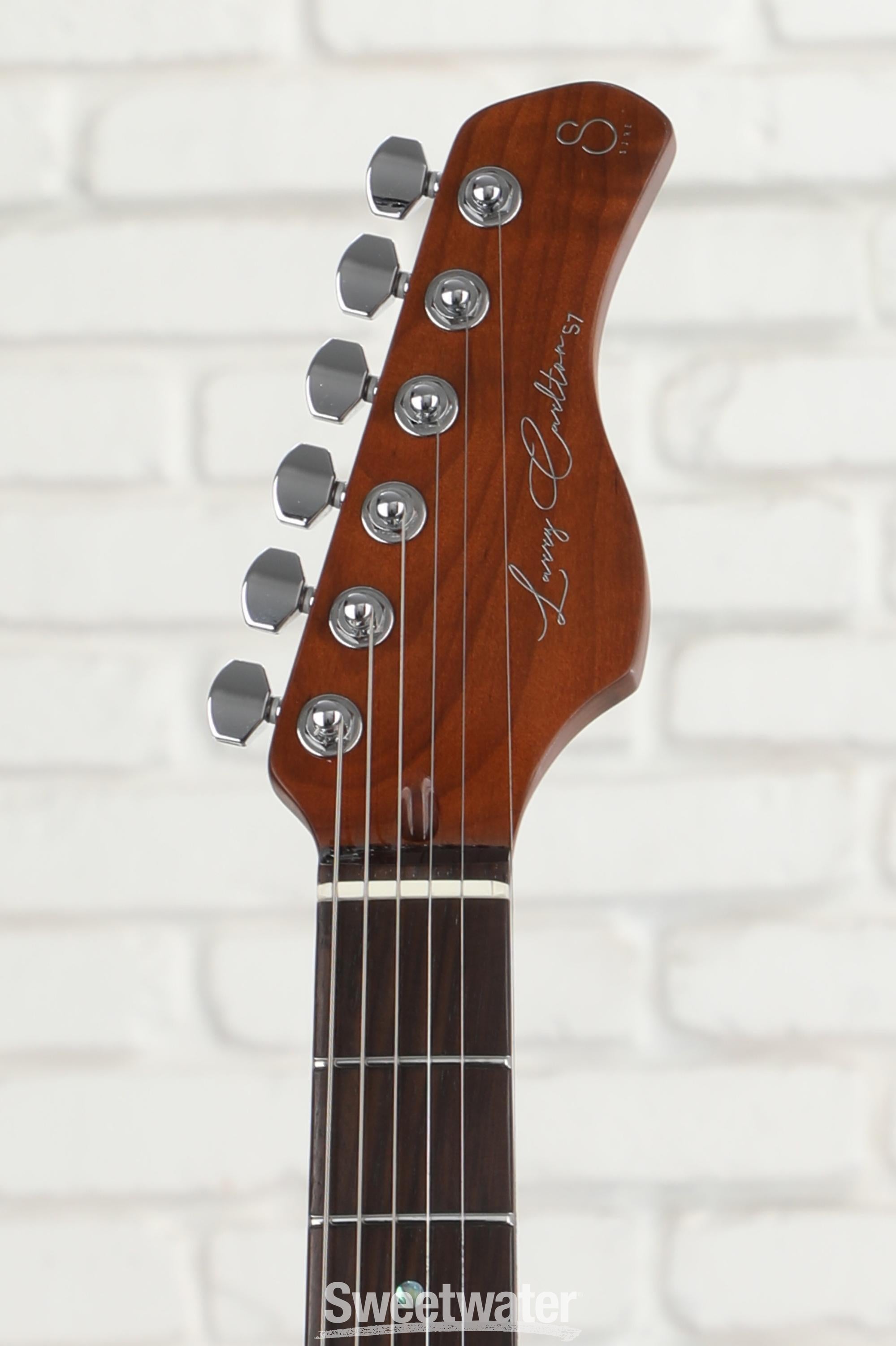 新品同等 Sire Larry Carlton S7 Vintage 3TS Sire - Larry Carlton S7 Vintage Electric Guitar – Black