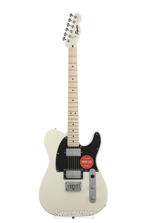 Squier Contemporary Telecaster HH - Pearl White | Sweetwater